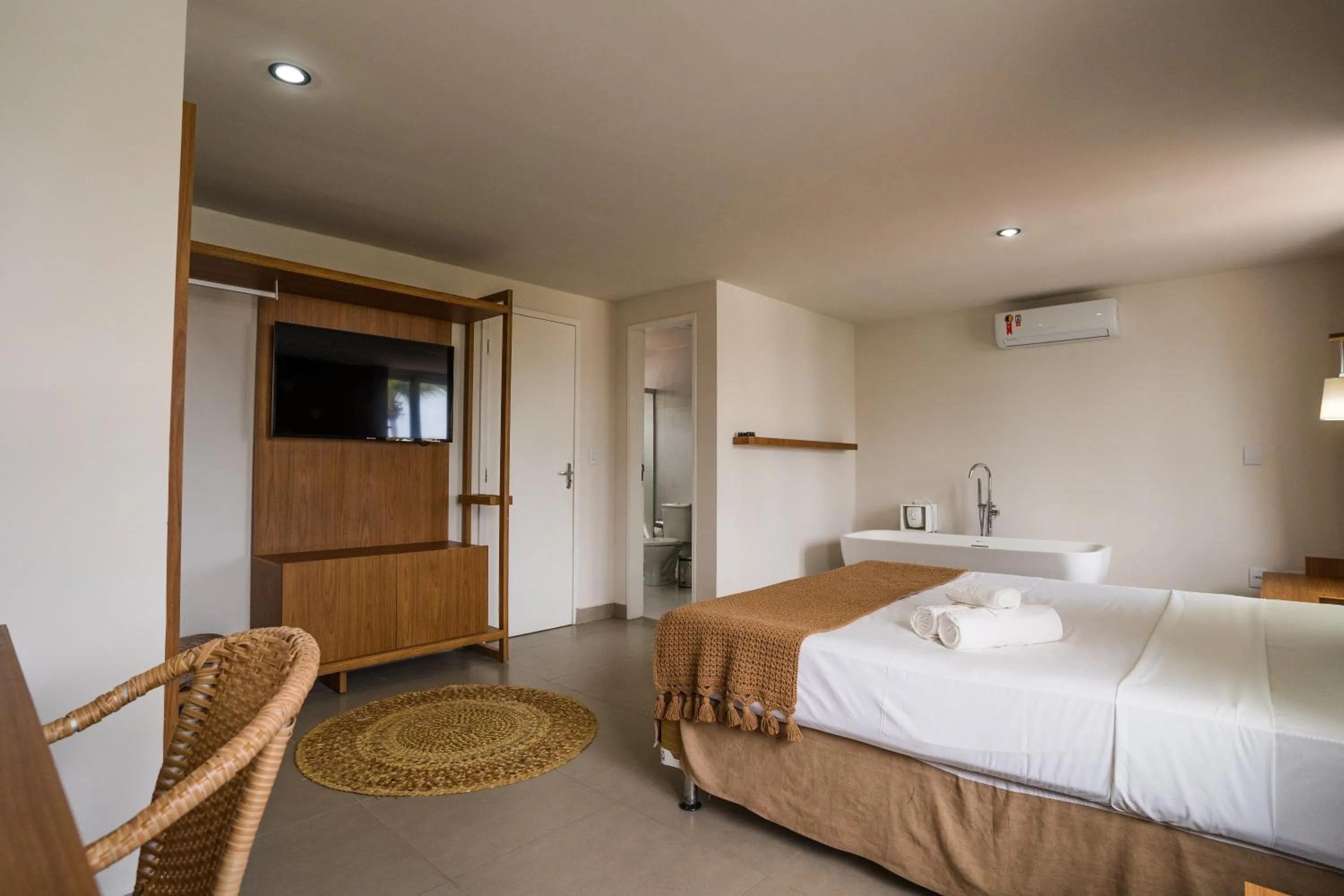 Bed in Hotel Pipa Atlântico