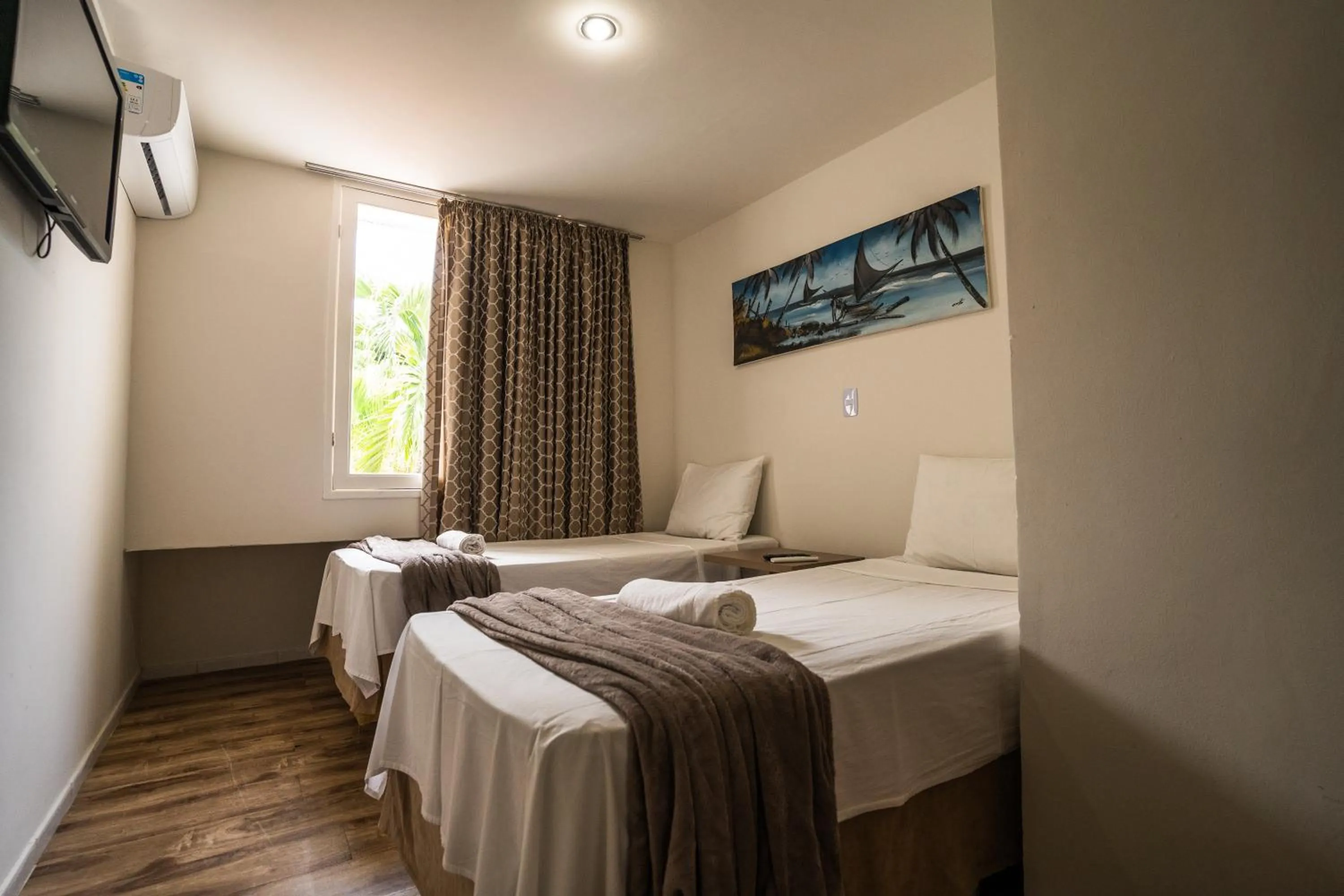 Bed in Hotel Pipa Atlântico