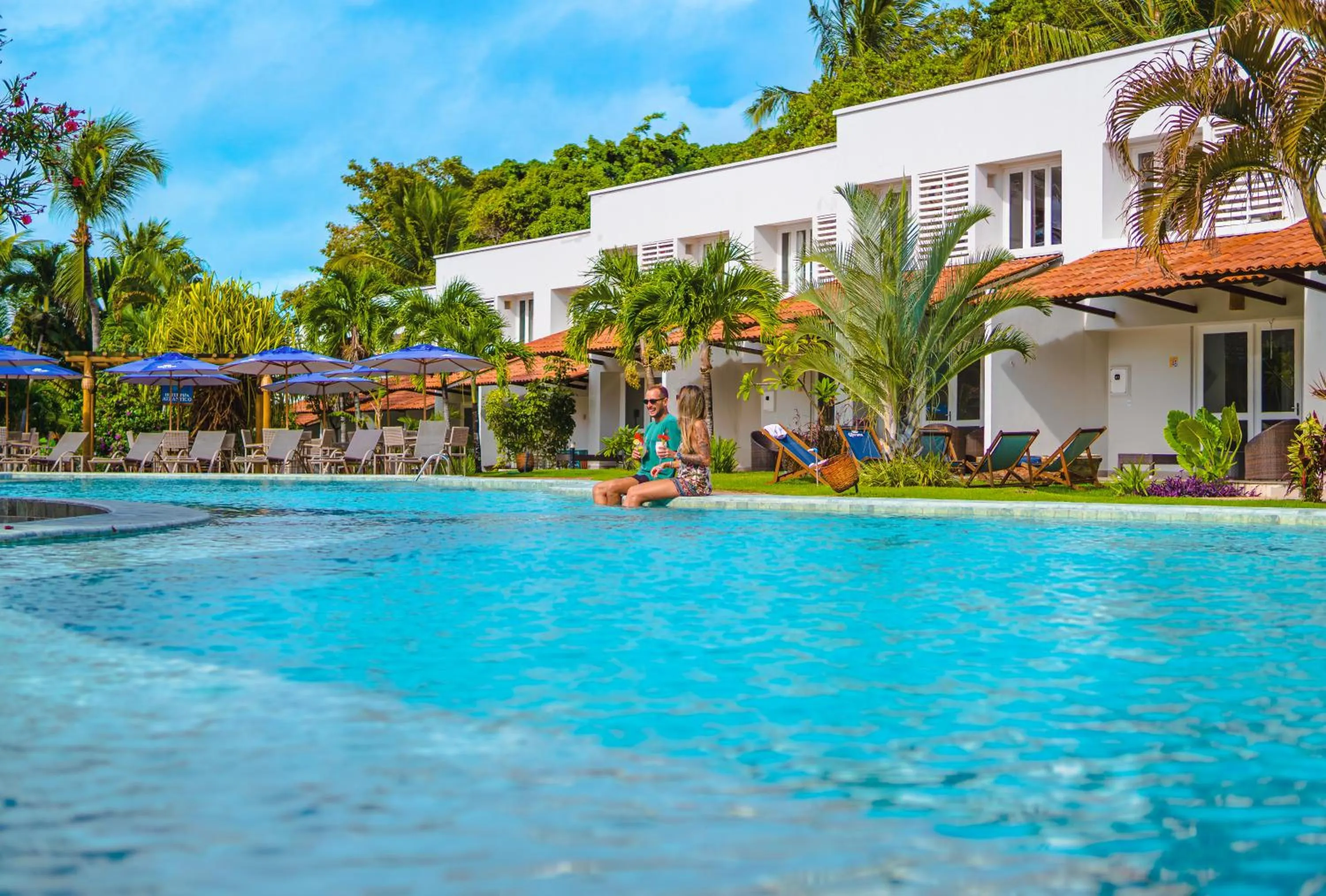 Swimming pool in Hotel Pipa Atlântico