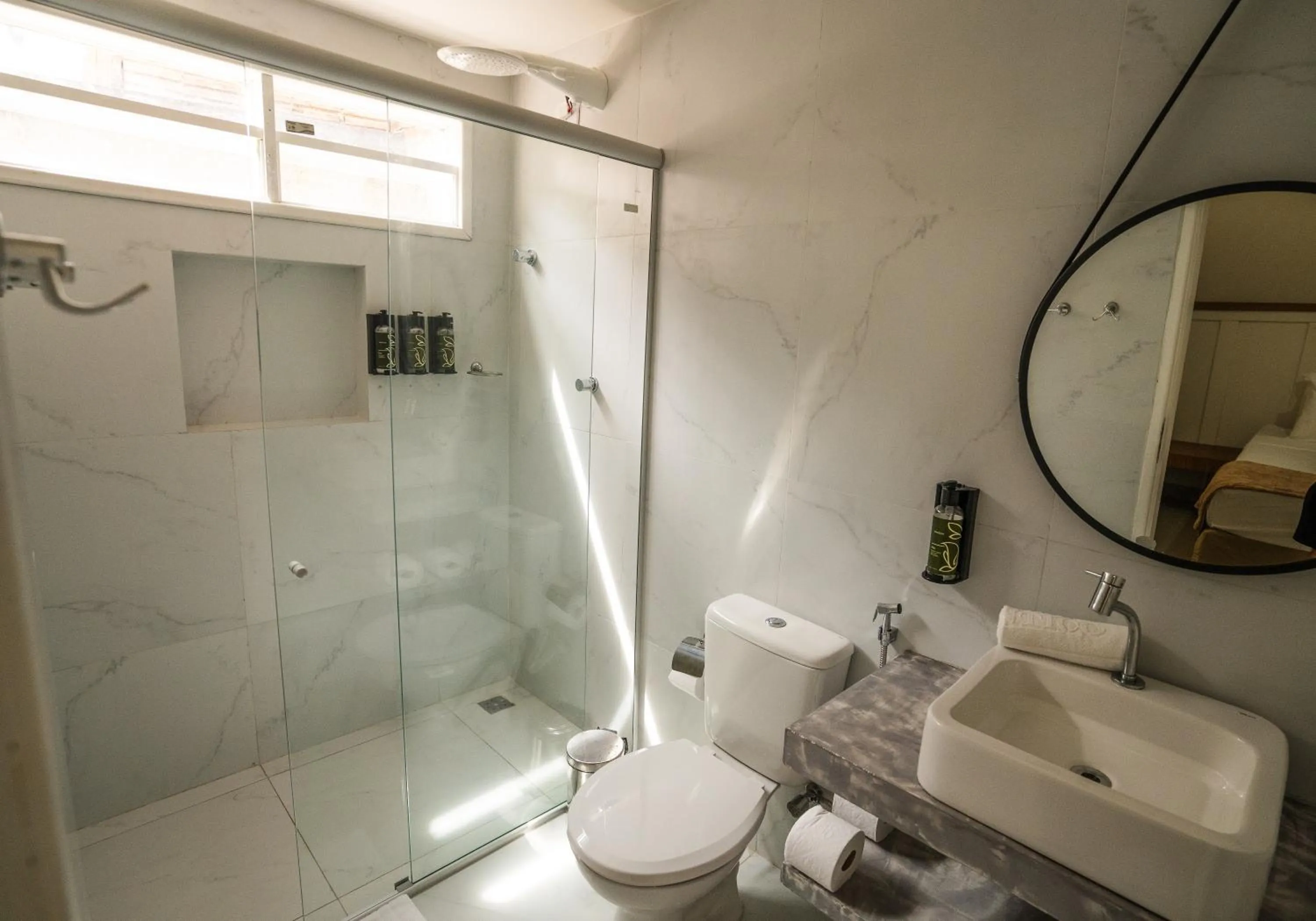 Shower in Hotel Pipa Atlântico