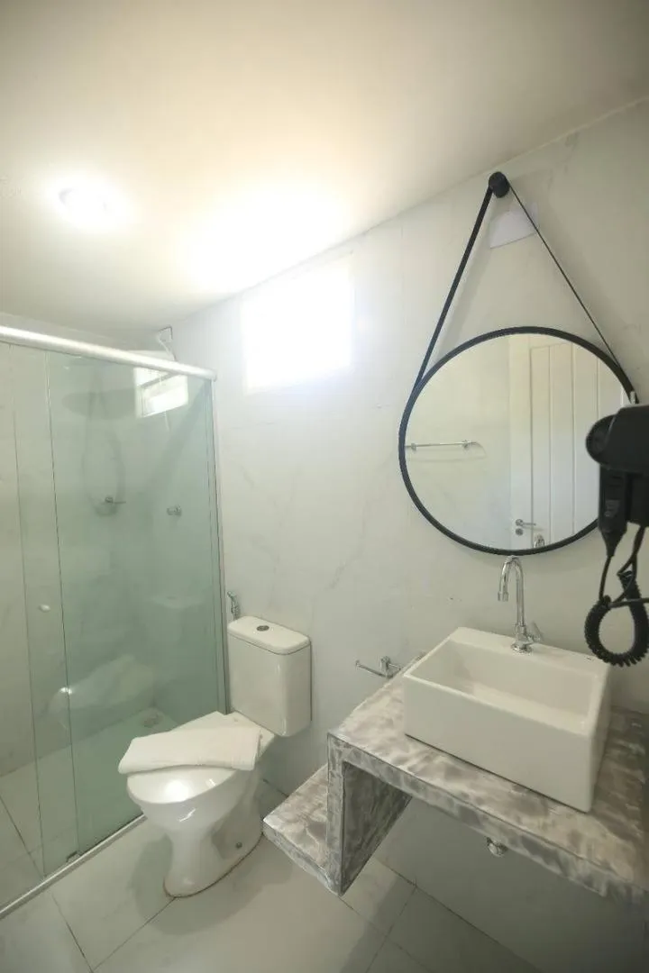 Shower in Hotel Pipa Atlântico