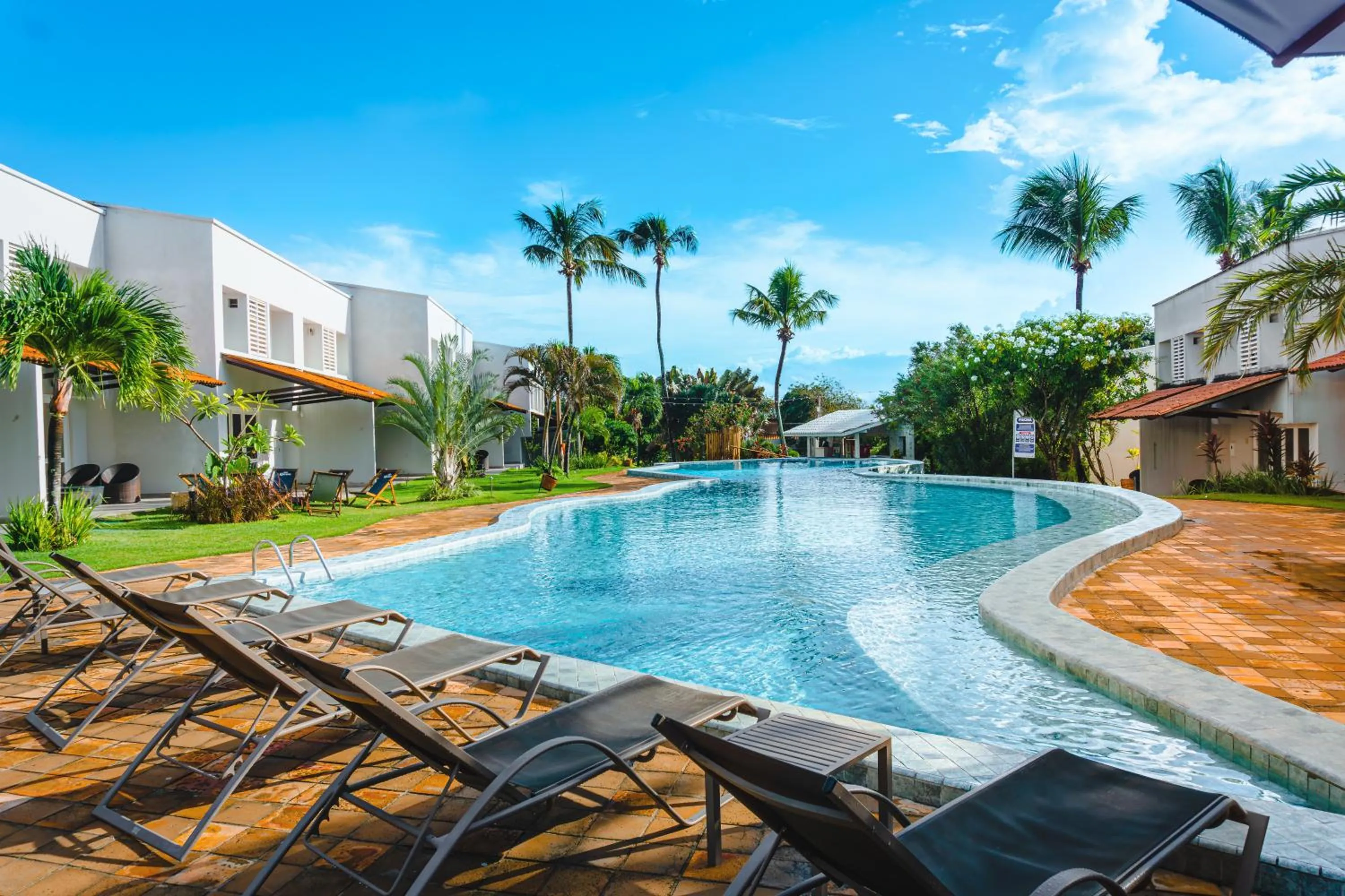 Swimming pool in Hotel Pipa Atlântico