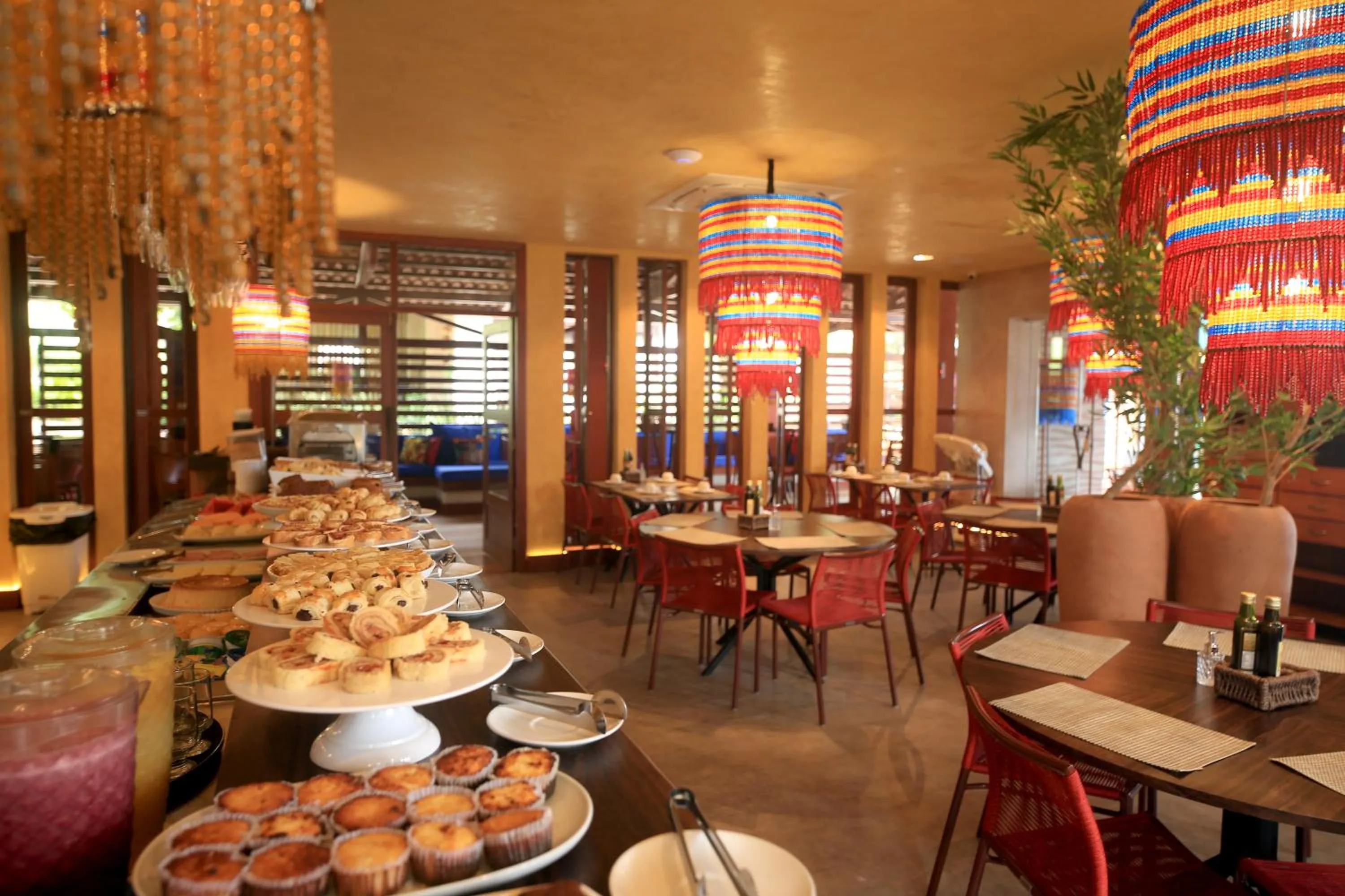 Buffet breakfast in Hotel Pipa Atlântico