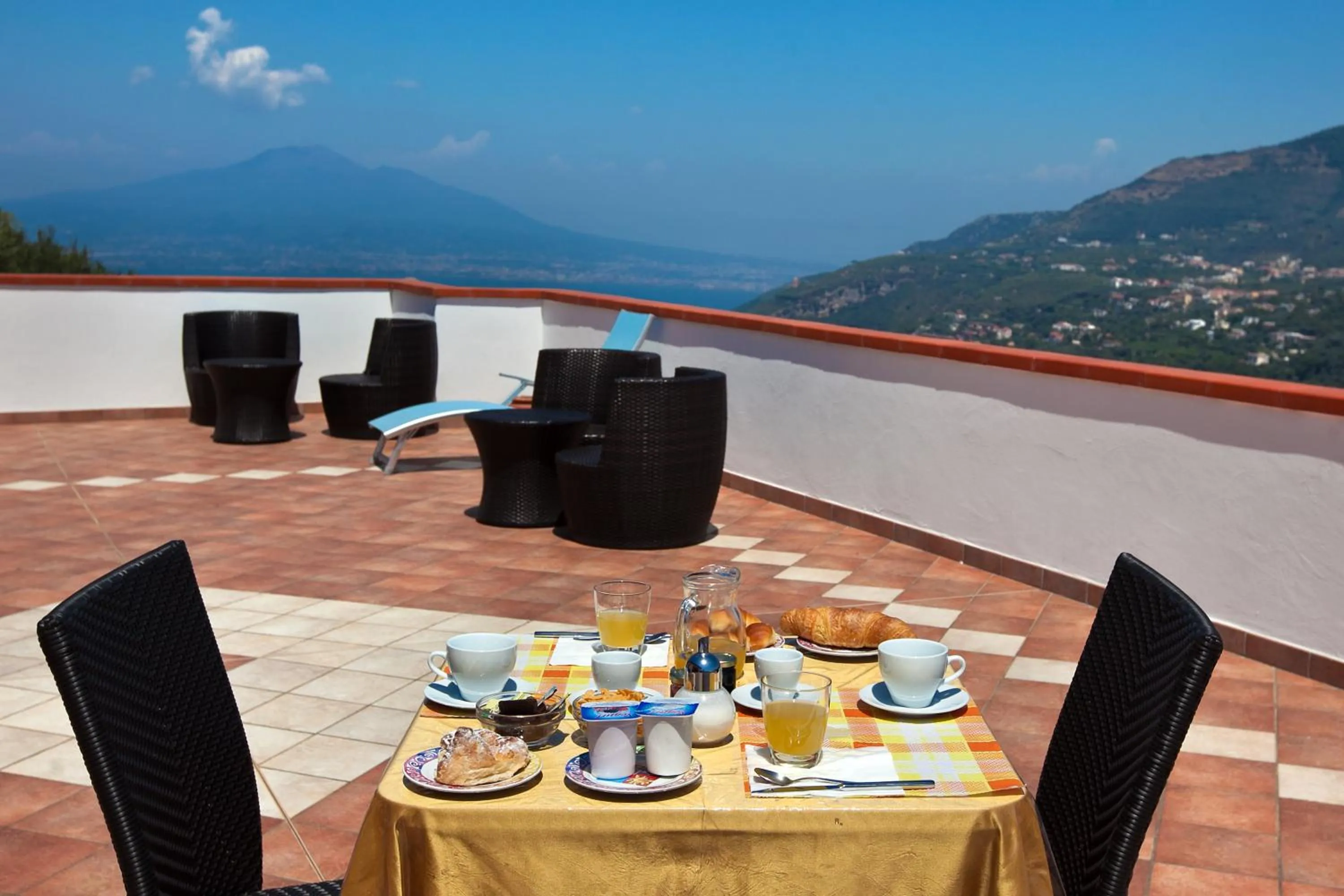 Balcony/Terrace in Bed And Breakfast Sunflower