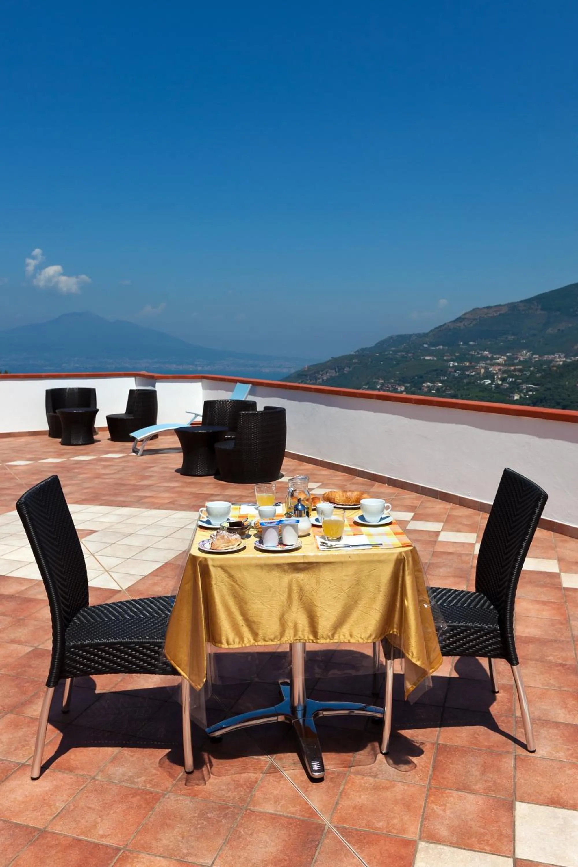 Balcony/Terrace in Bed And Breakfast Sunflower