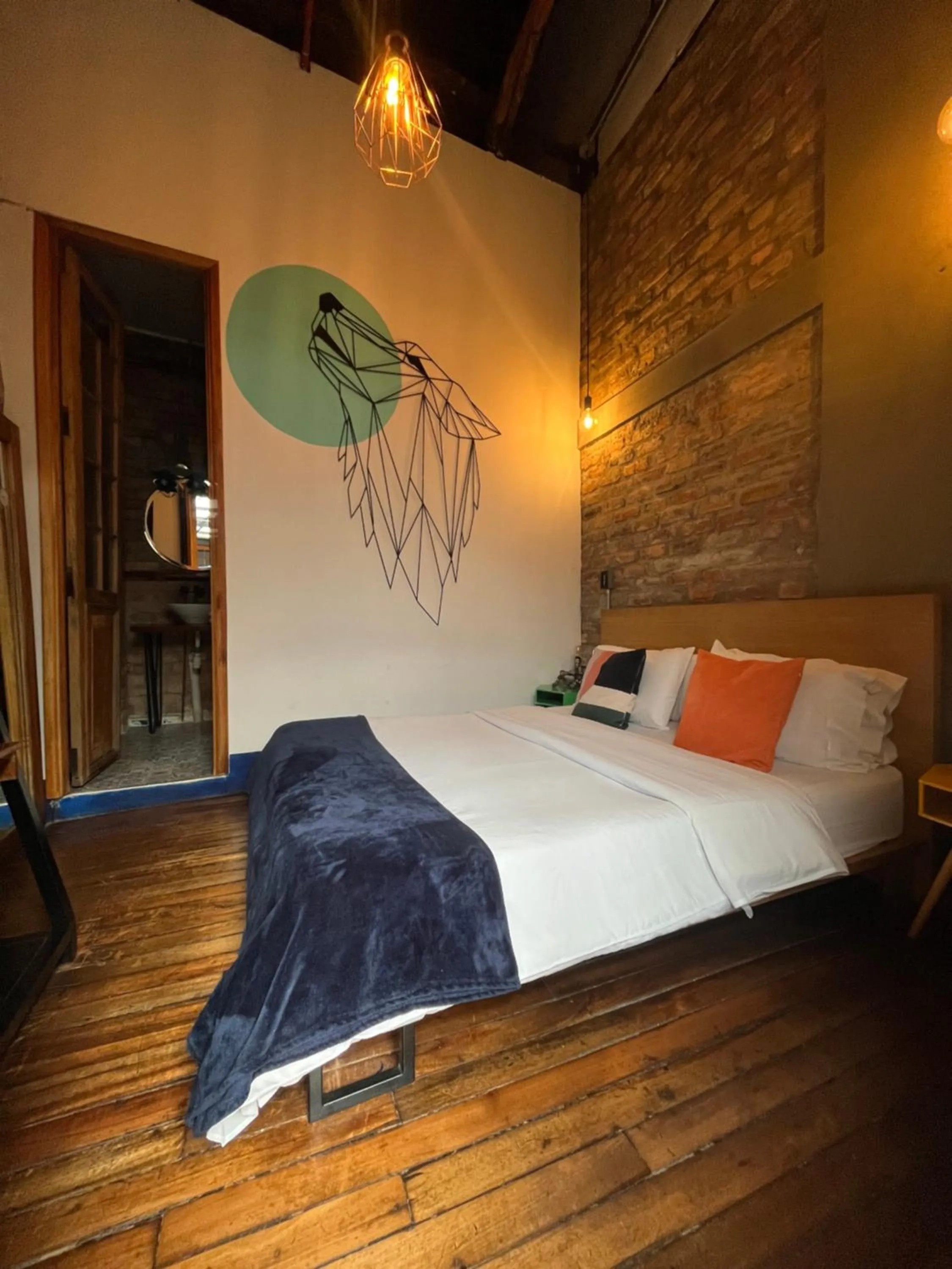 Bedroom, Bed in Socialtel Candelaria Bogotá