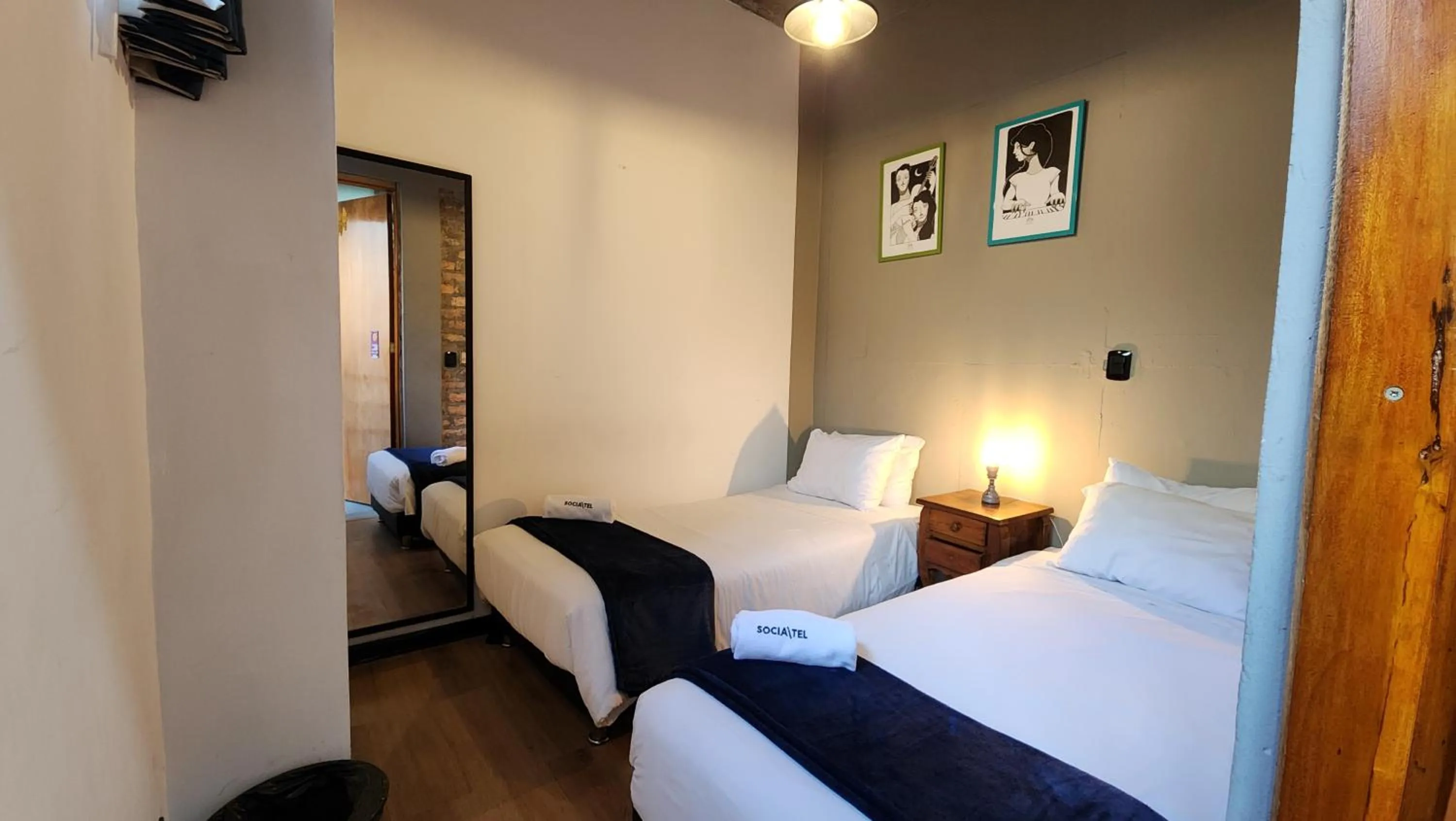 Bed in Socialtel Candelaria Bogotá