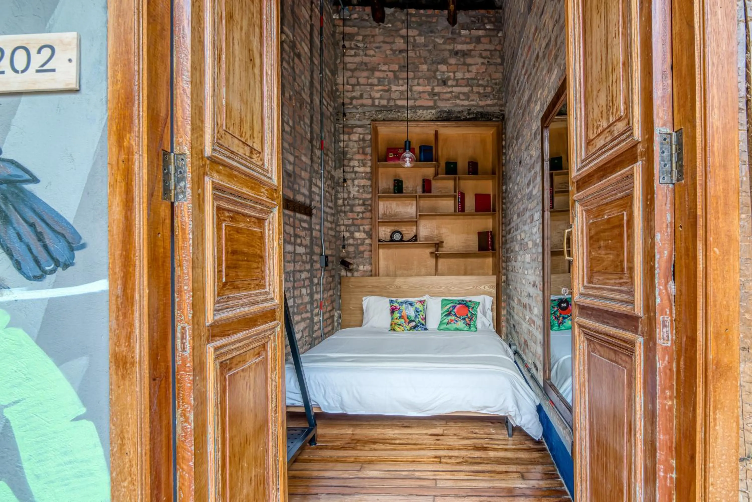 Bedroom, Bed in Socialtel Candelaria Bogotá