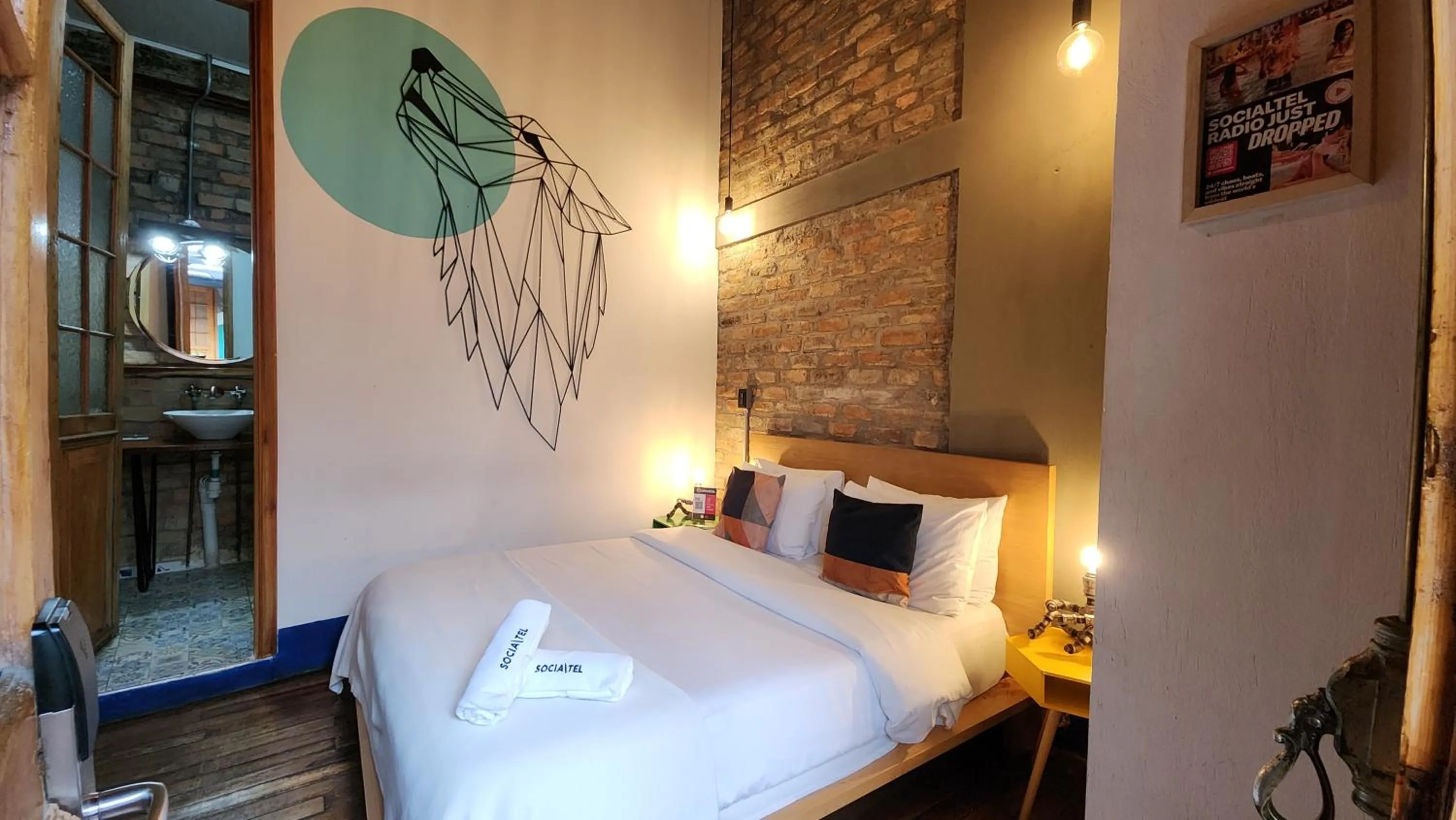 Bed in Socialtel Candelaria Bogotá