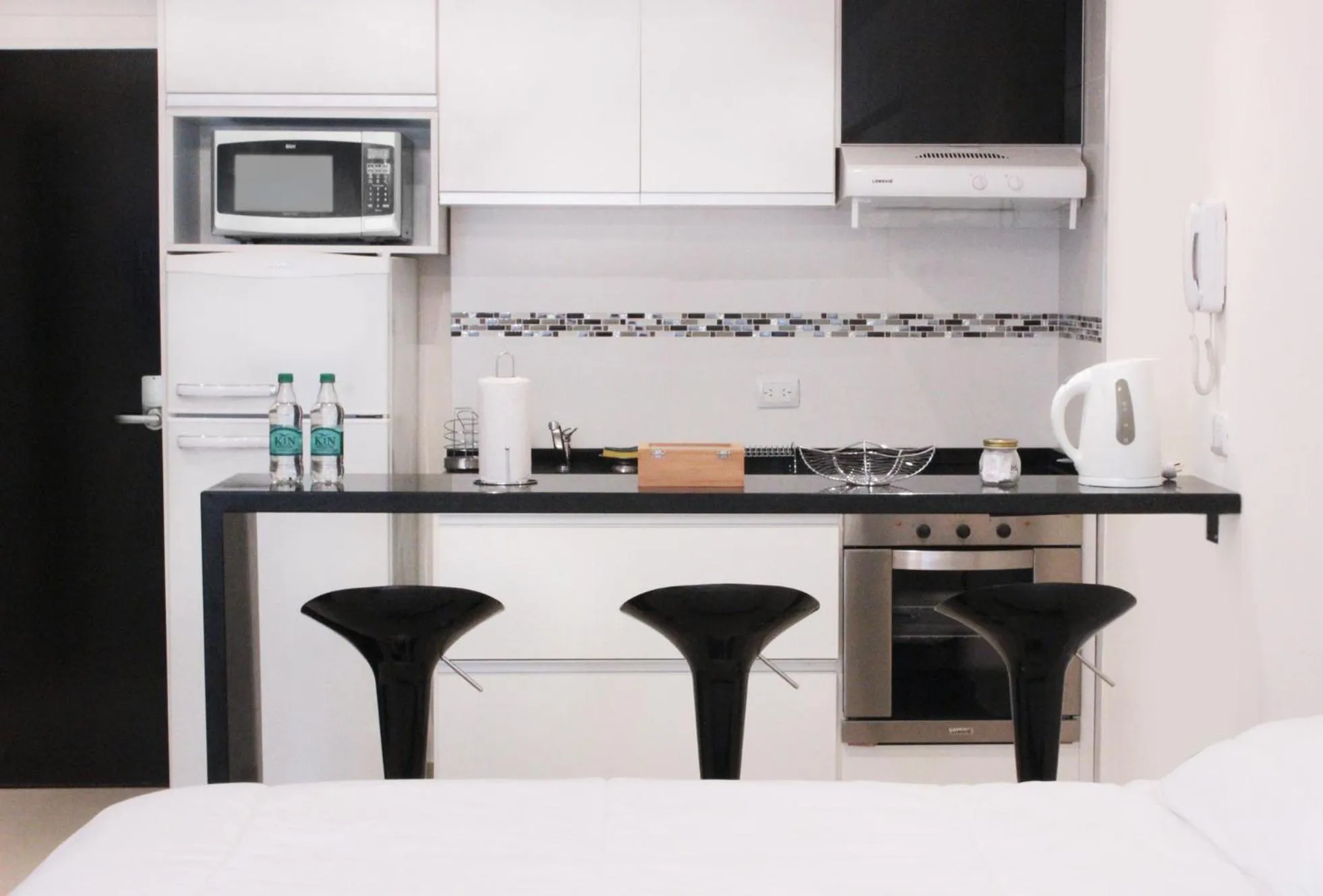 Kitchen or kitchenette in Hotel Boutique Devoto