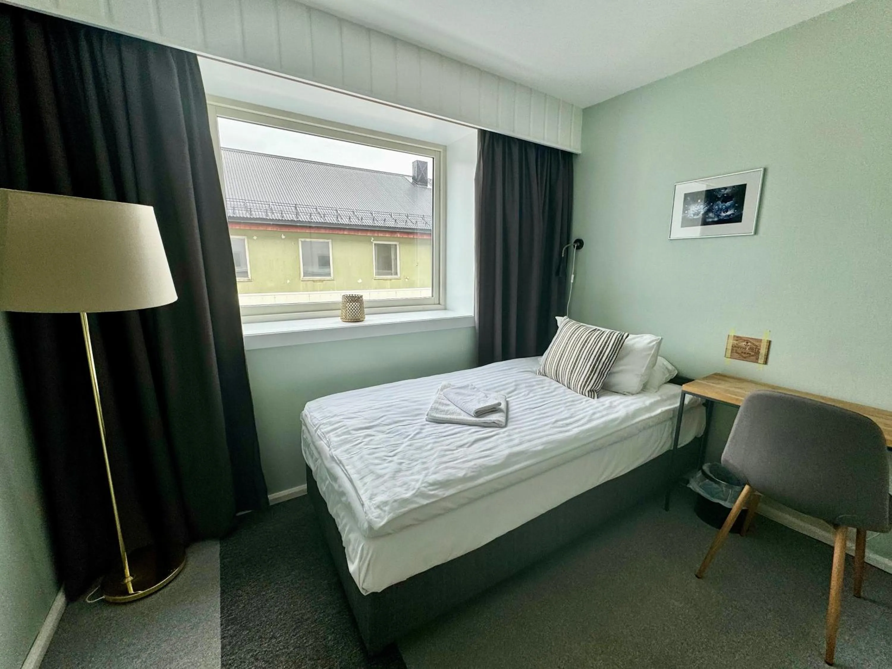 Bed in Arctic Boutique Hotel Northcape