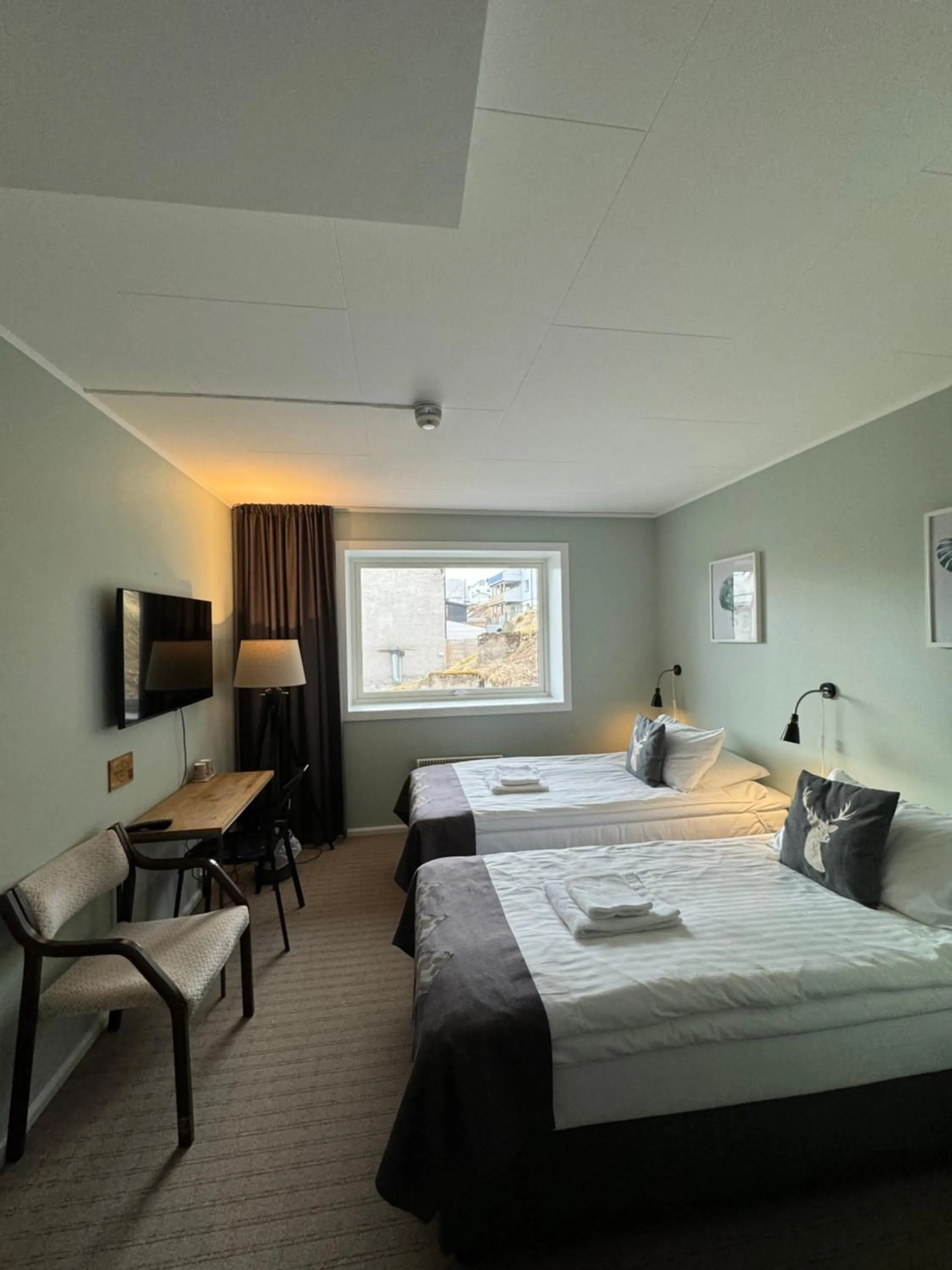 Bed in Arctic Boutique Hotel Northcape