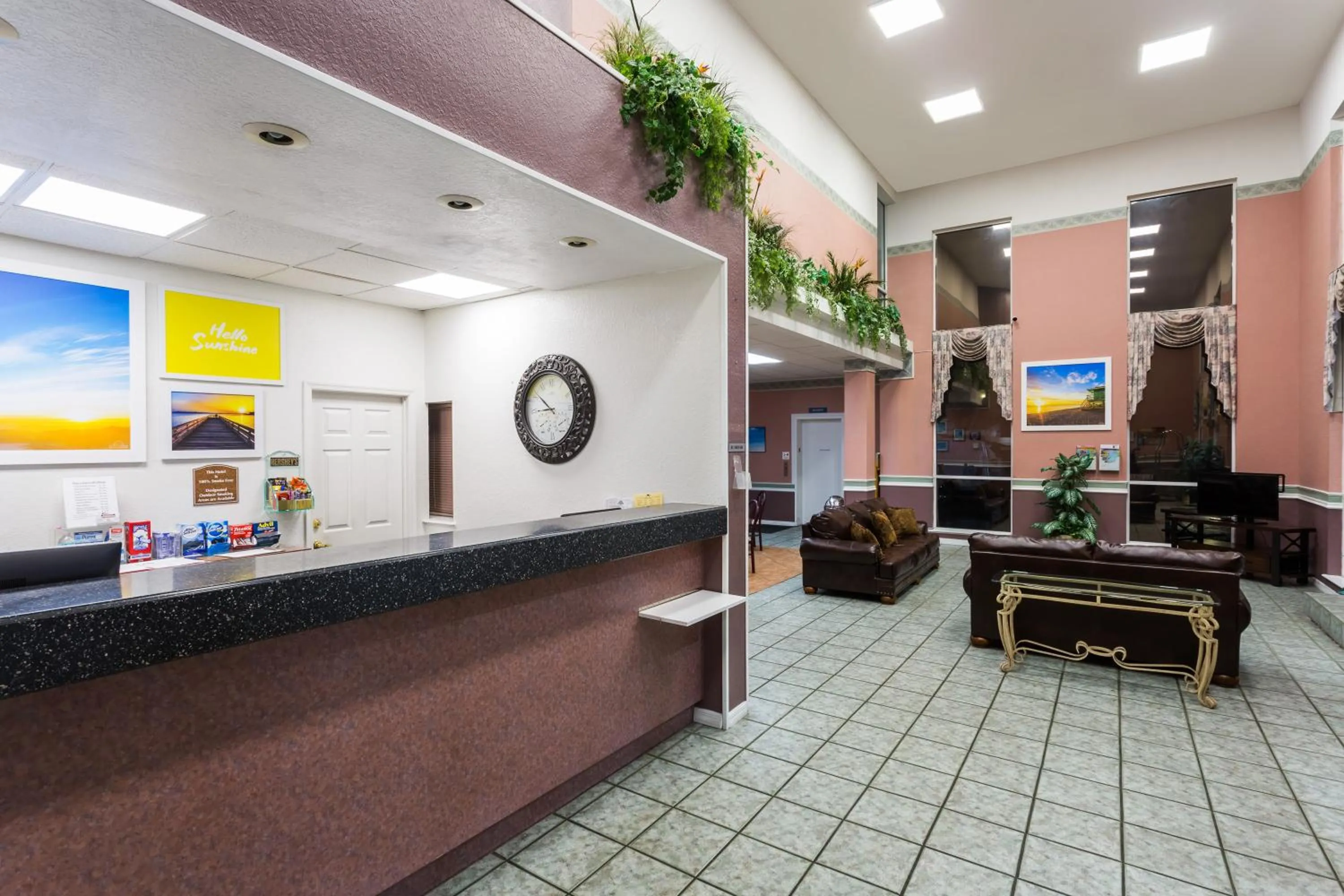 Lobby or reception in Days Inn & Suites by Wyndham Port Richey