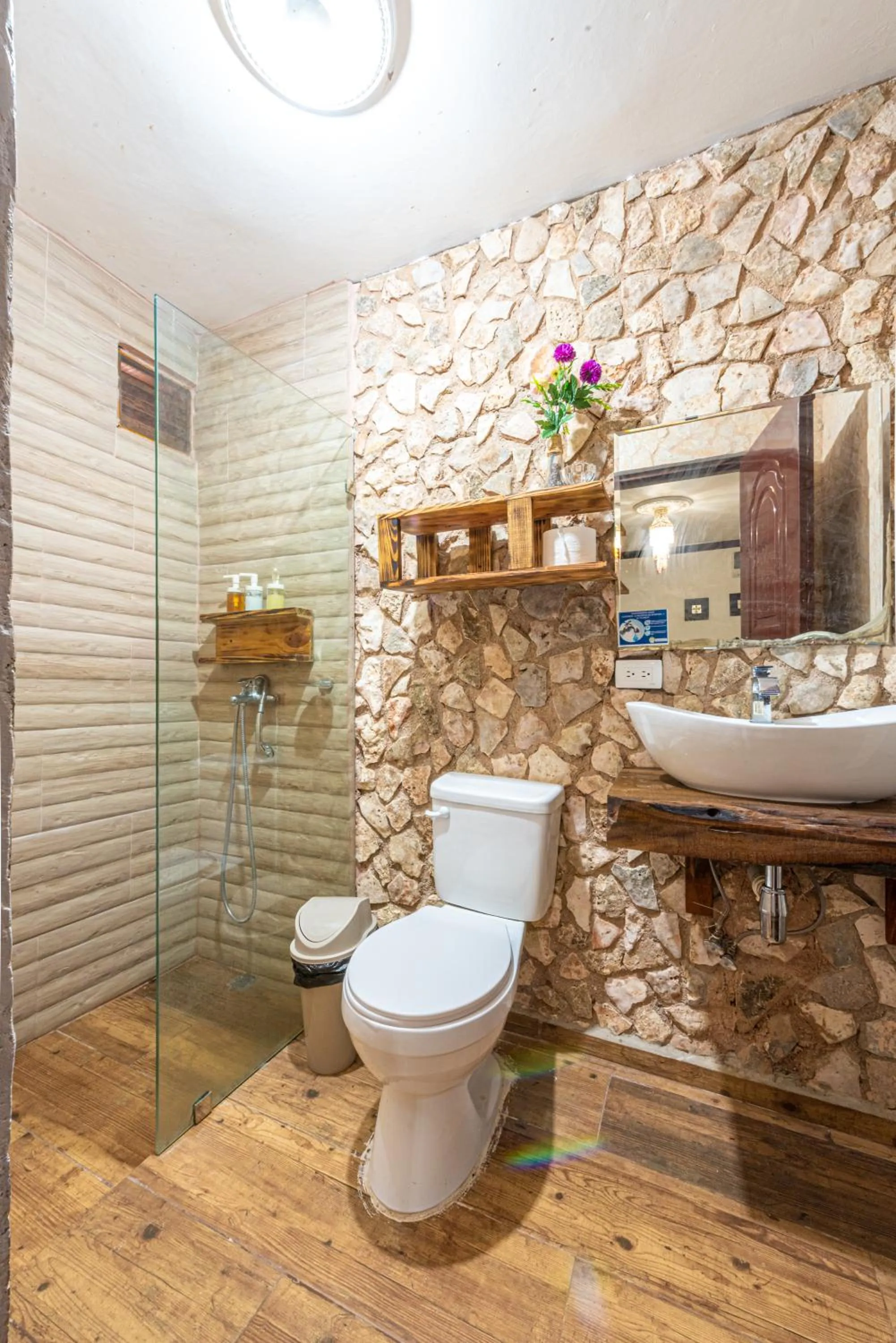 Bathroom in Vista de Águilas Ecolodge