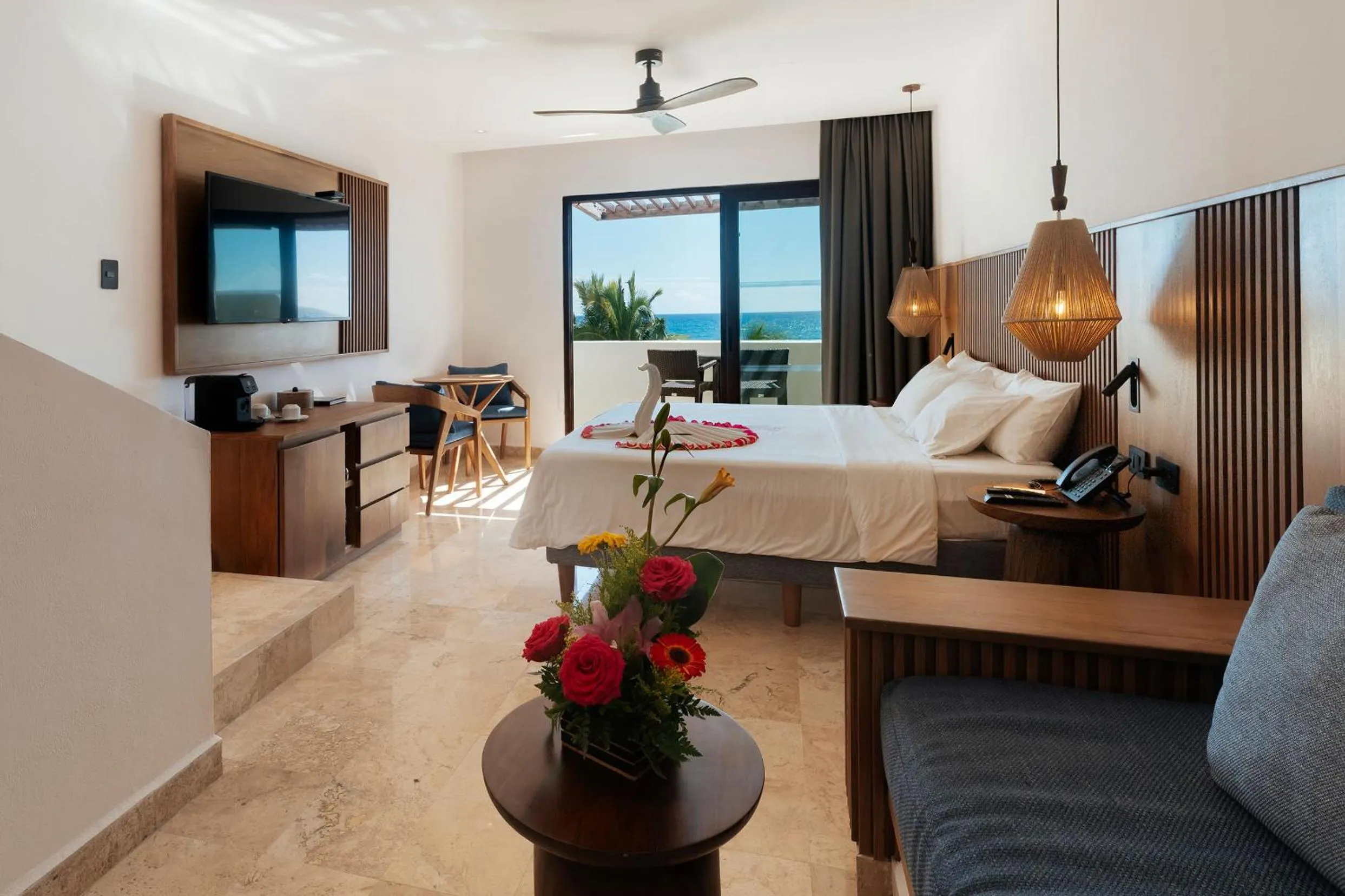 Photo of the whole room, Bed in Akumal Bay Beach & Spa Resort