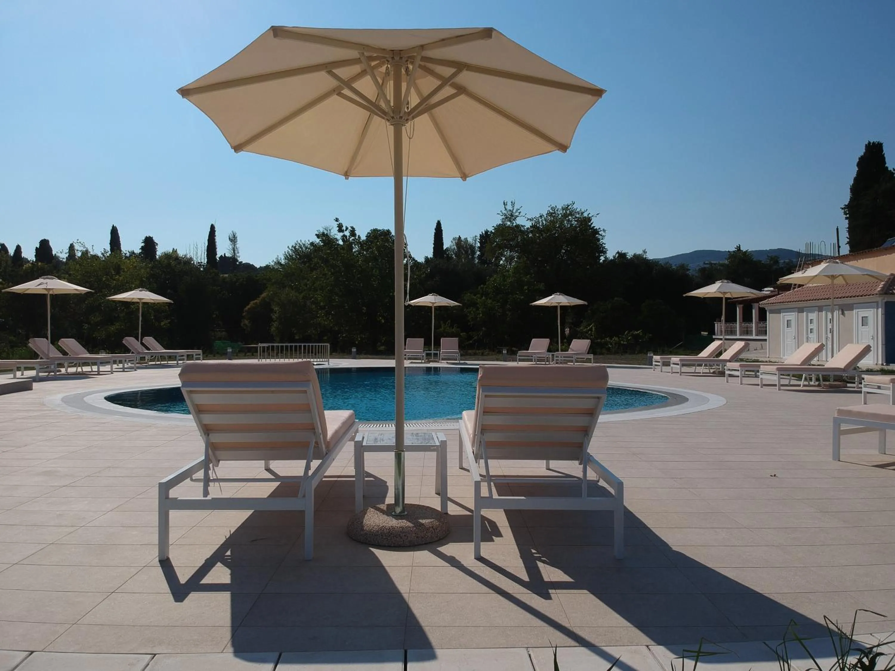 Patio in Santos Luxury Apartments