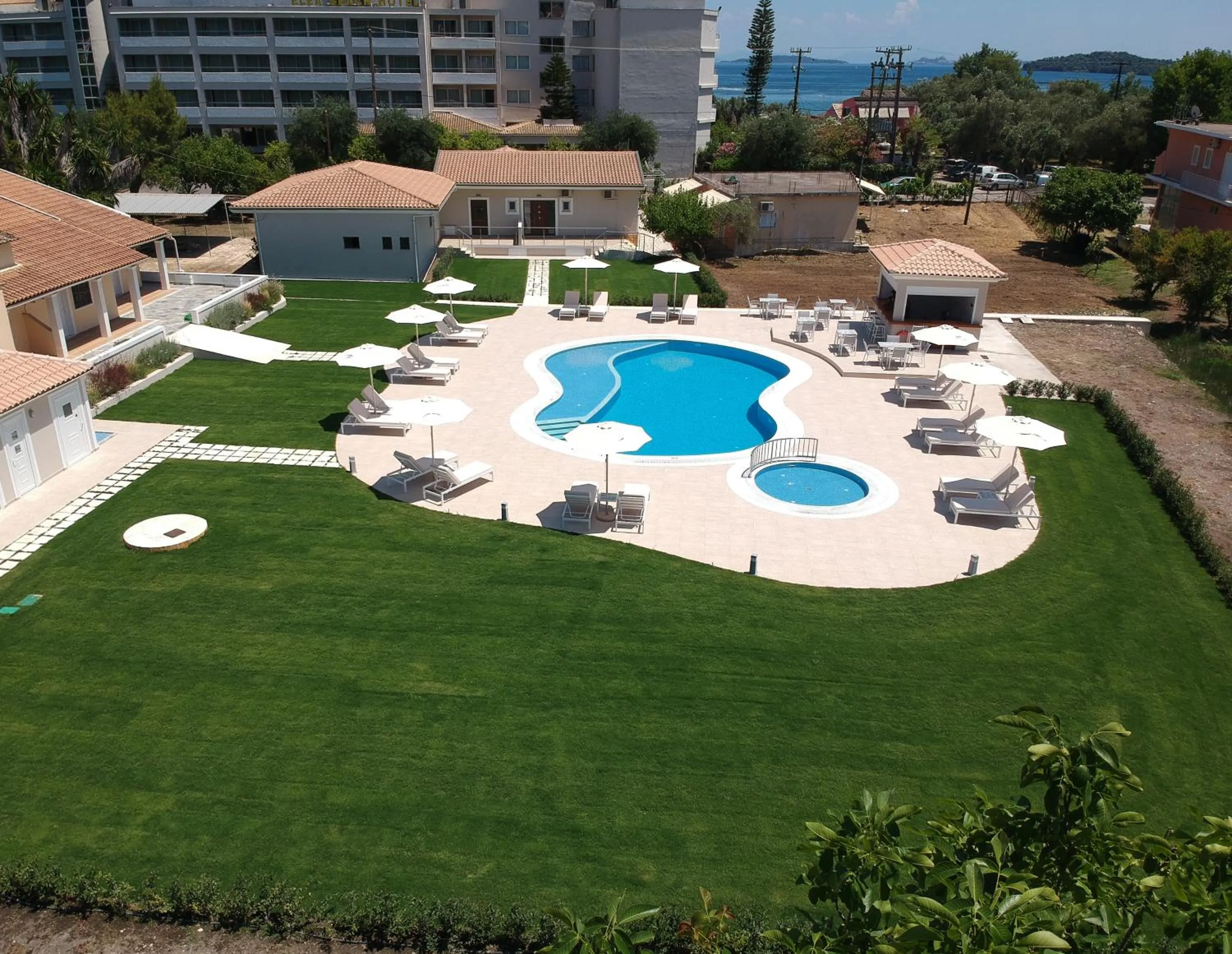 Bird's eye view in Santos Luxury Apartments