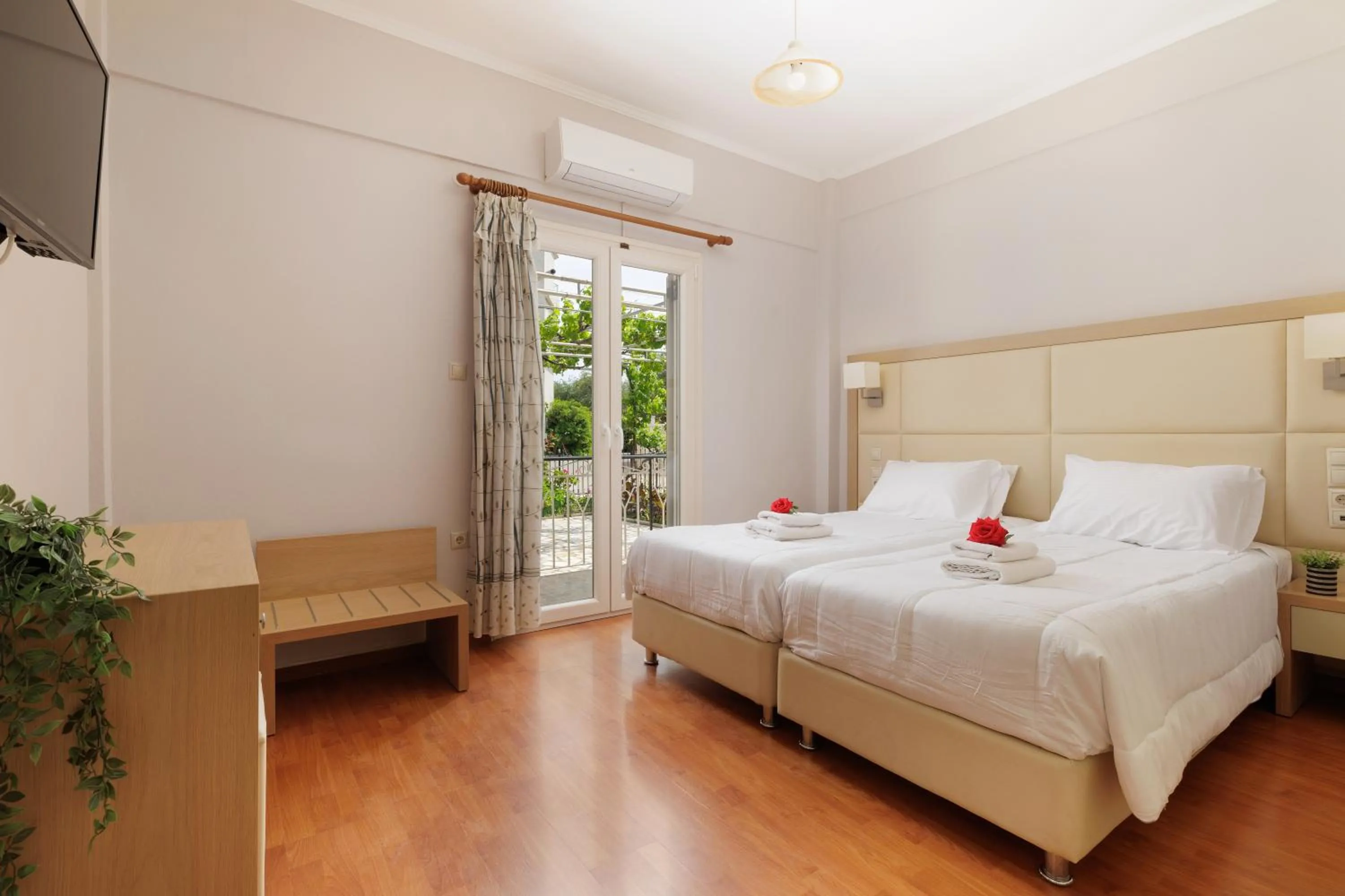 Bed in Santos Luxury Apartments