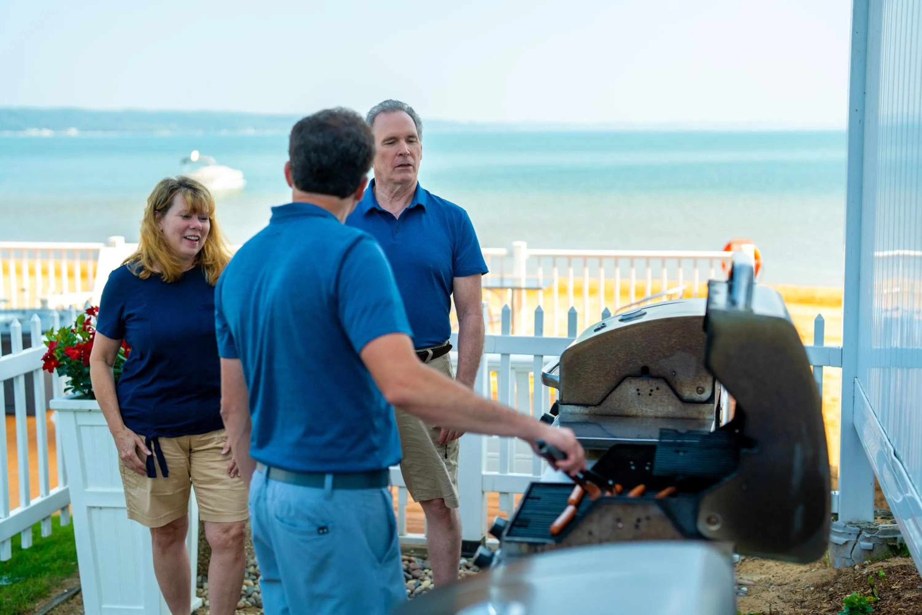 BBQ facilities in The Baywatch Resort