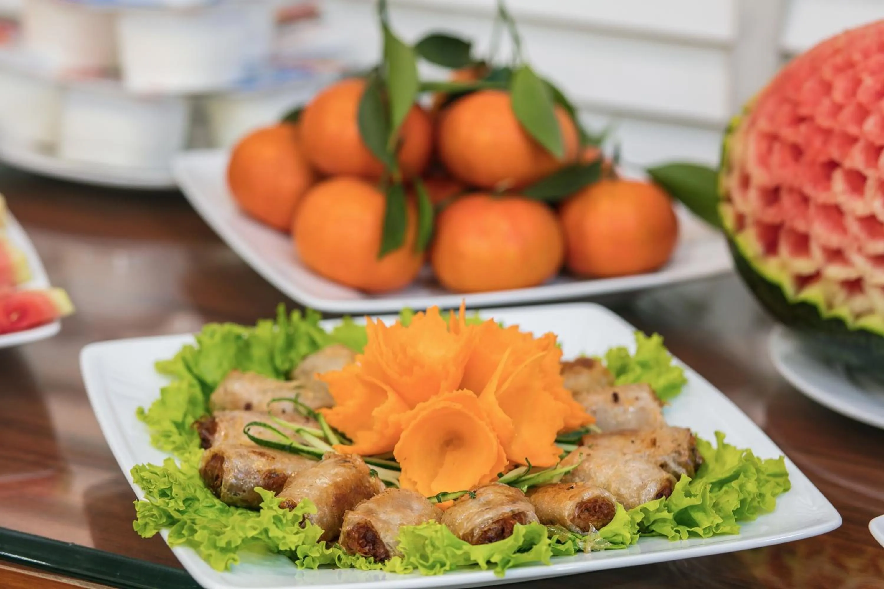 Food and drinks in Hanoi Lotus Boutique Hotel