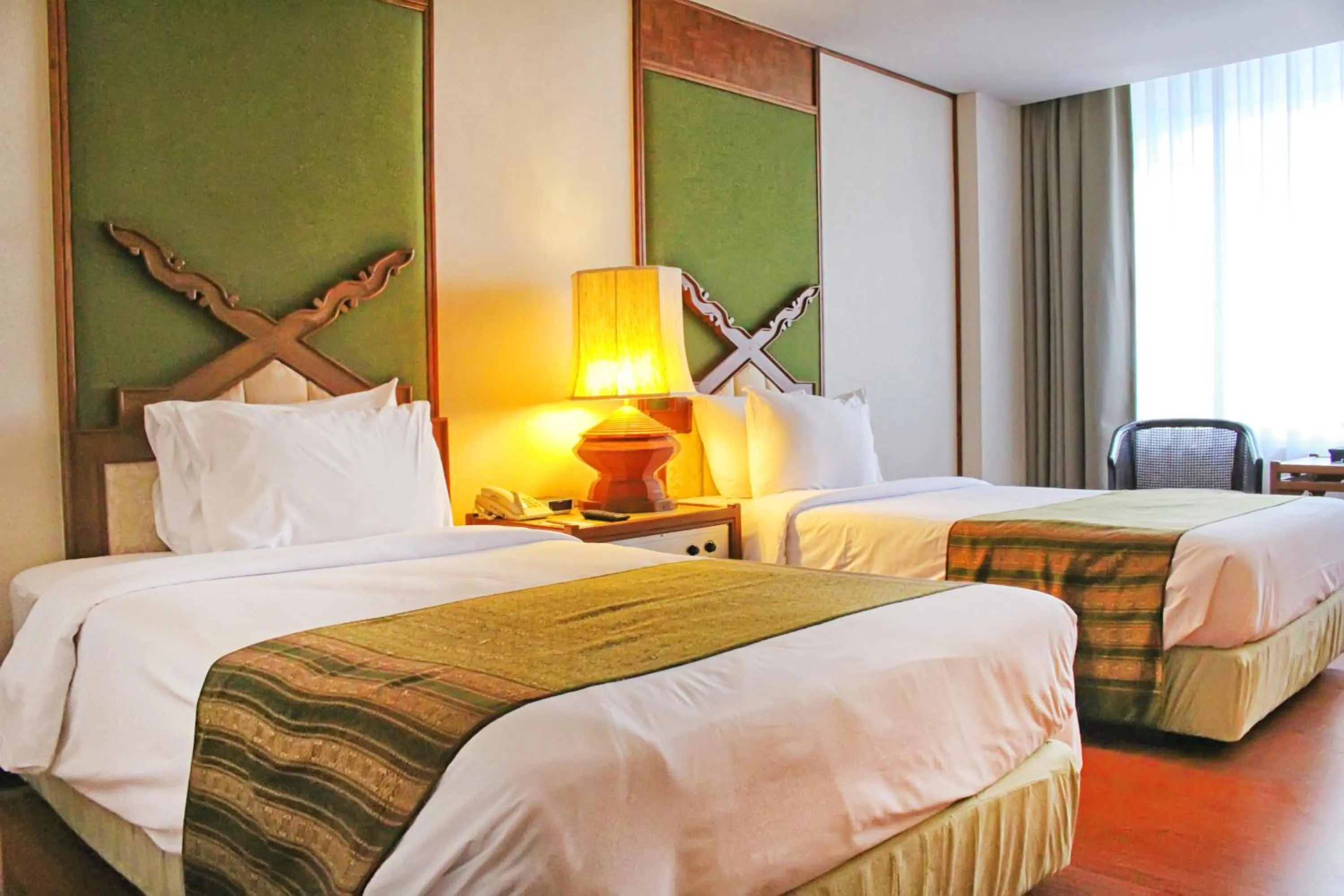 Photo of the whole room, Bed in Chiang Mai Orchid Hotel