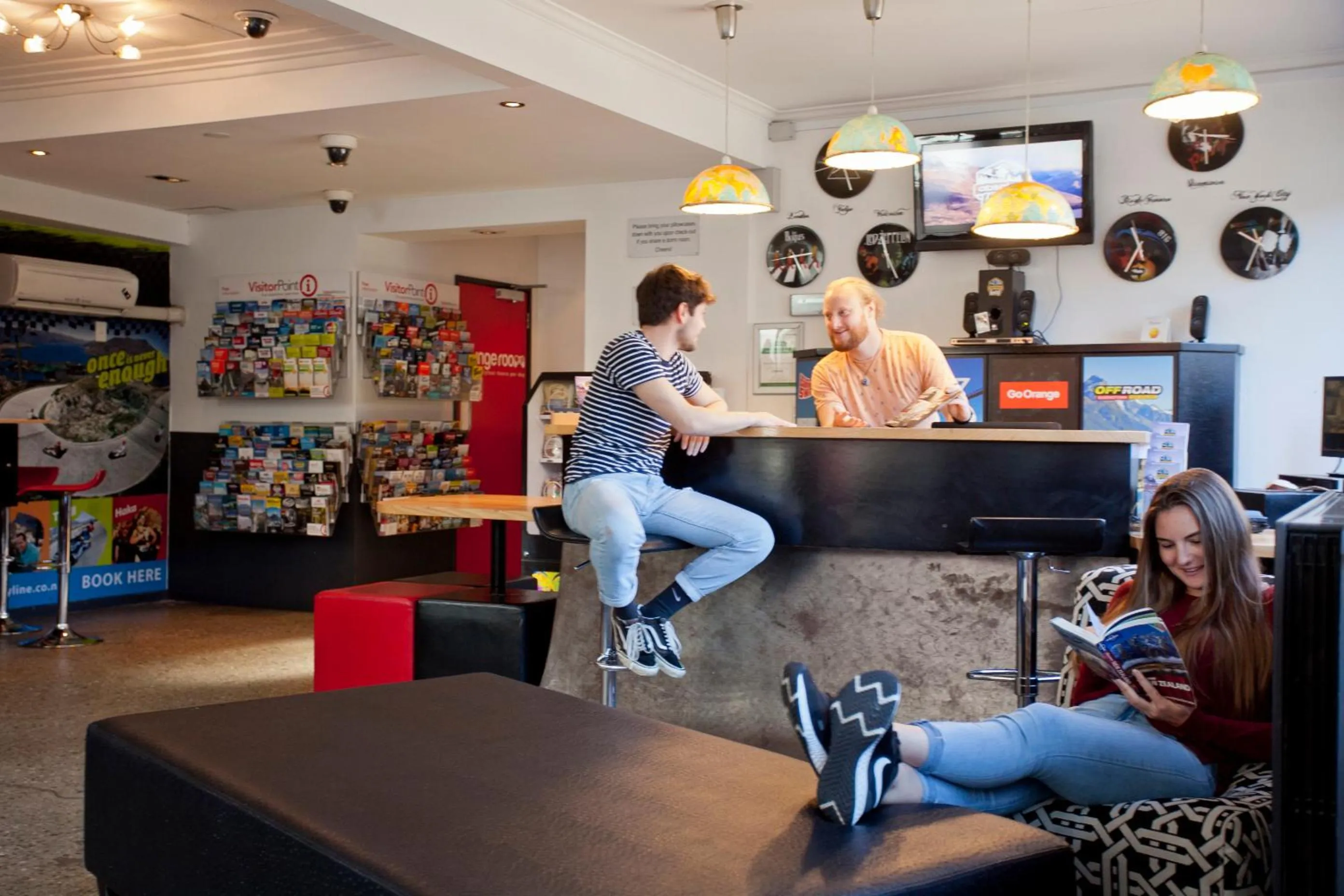 Staff in Absoloot Hostel Queenstown