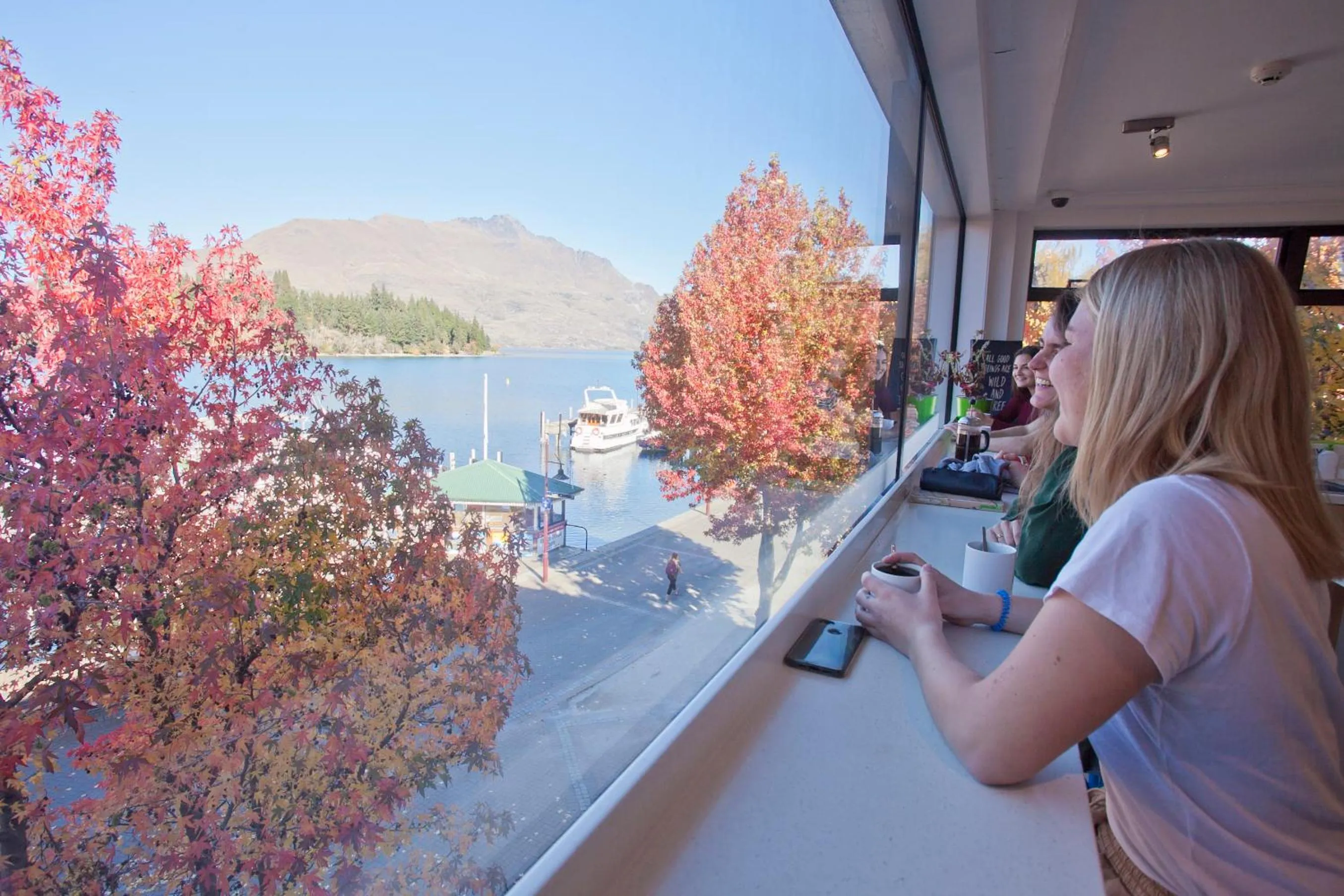 View (from property/room) in Absoloot Hostel Queenstown