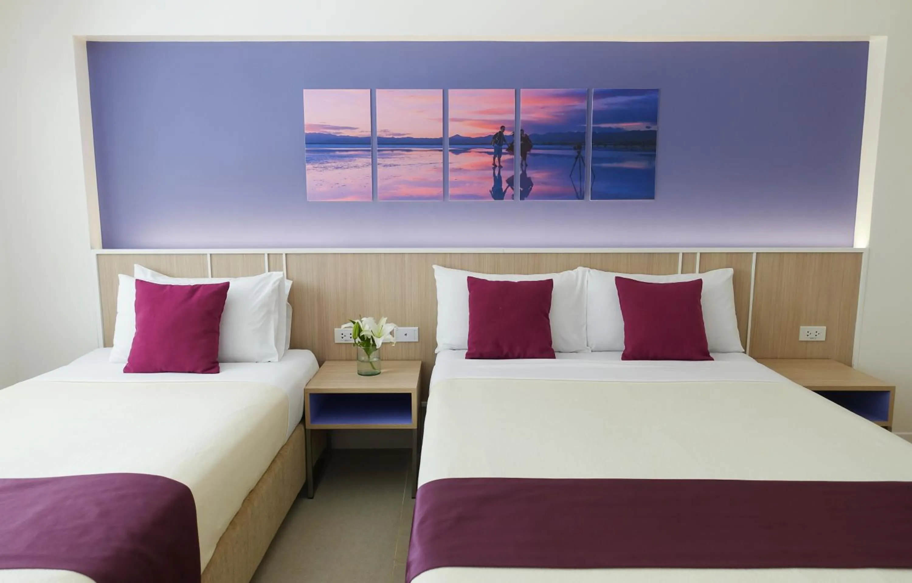 Bed in Patio Pacific Resort