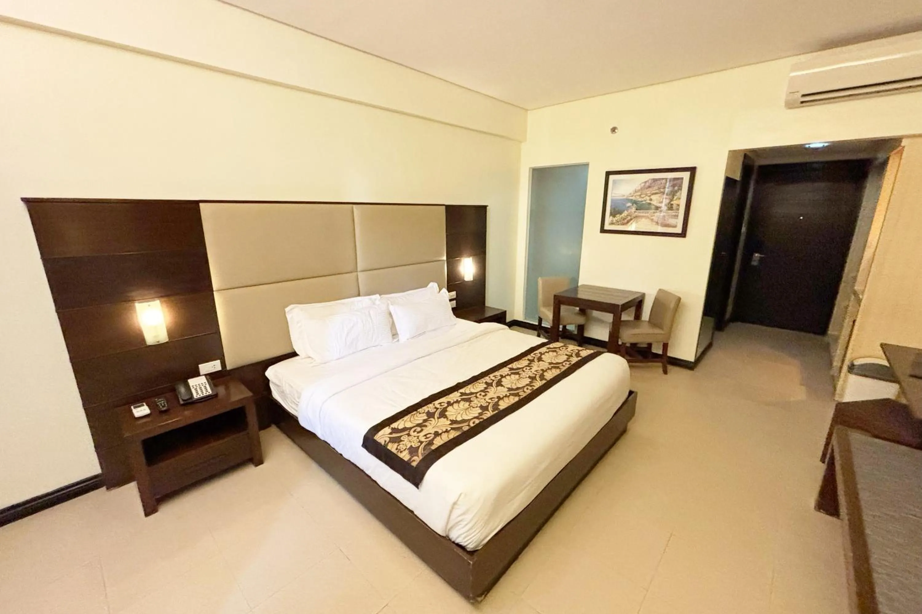 Bed in The Muse Beach Front Hotel Boracay