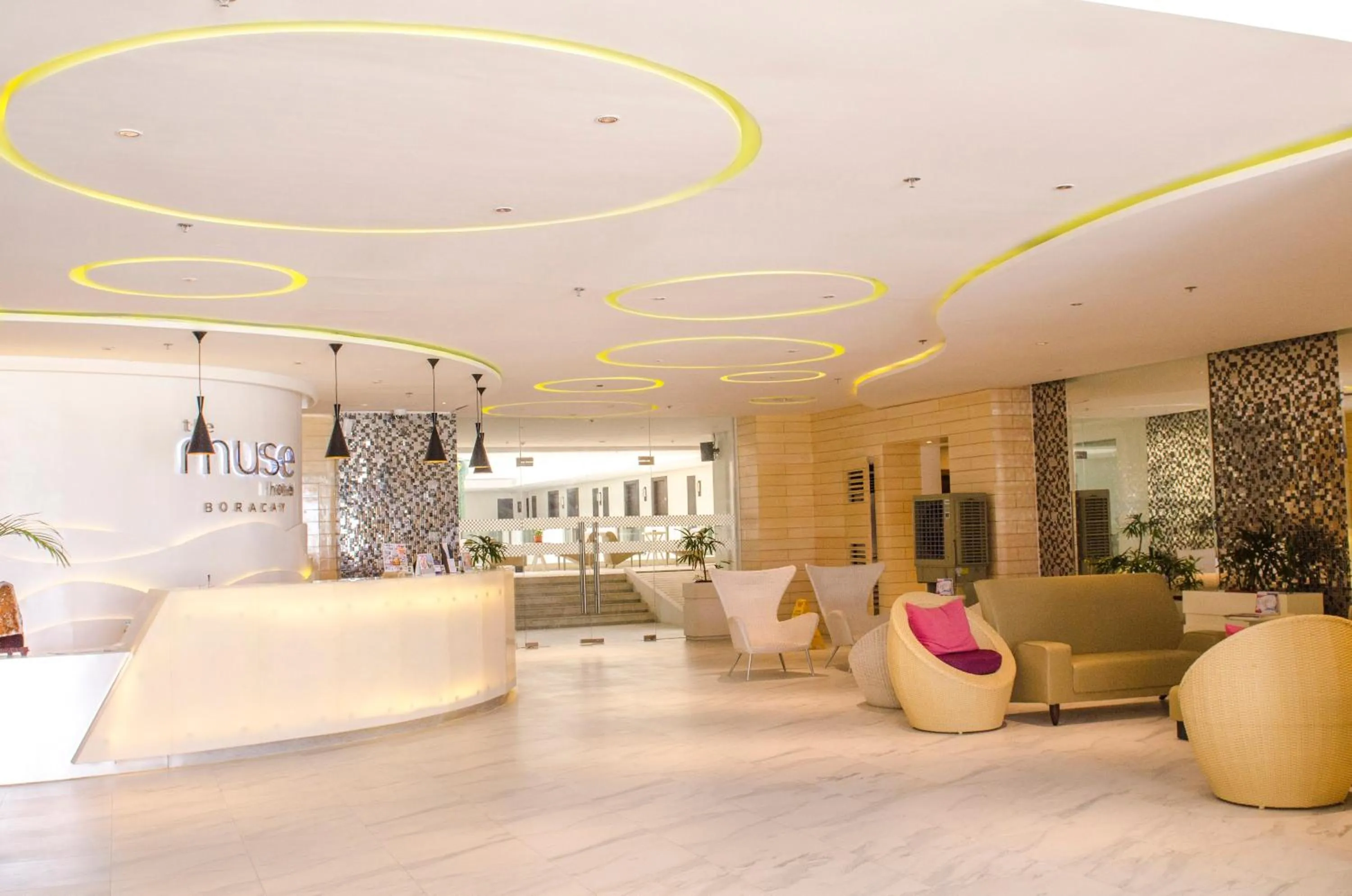 Lobby or reception in The Muse Beach Front Hotel Boracay