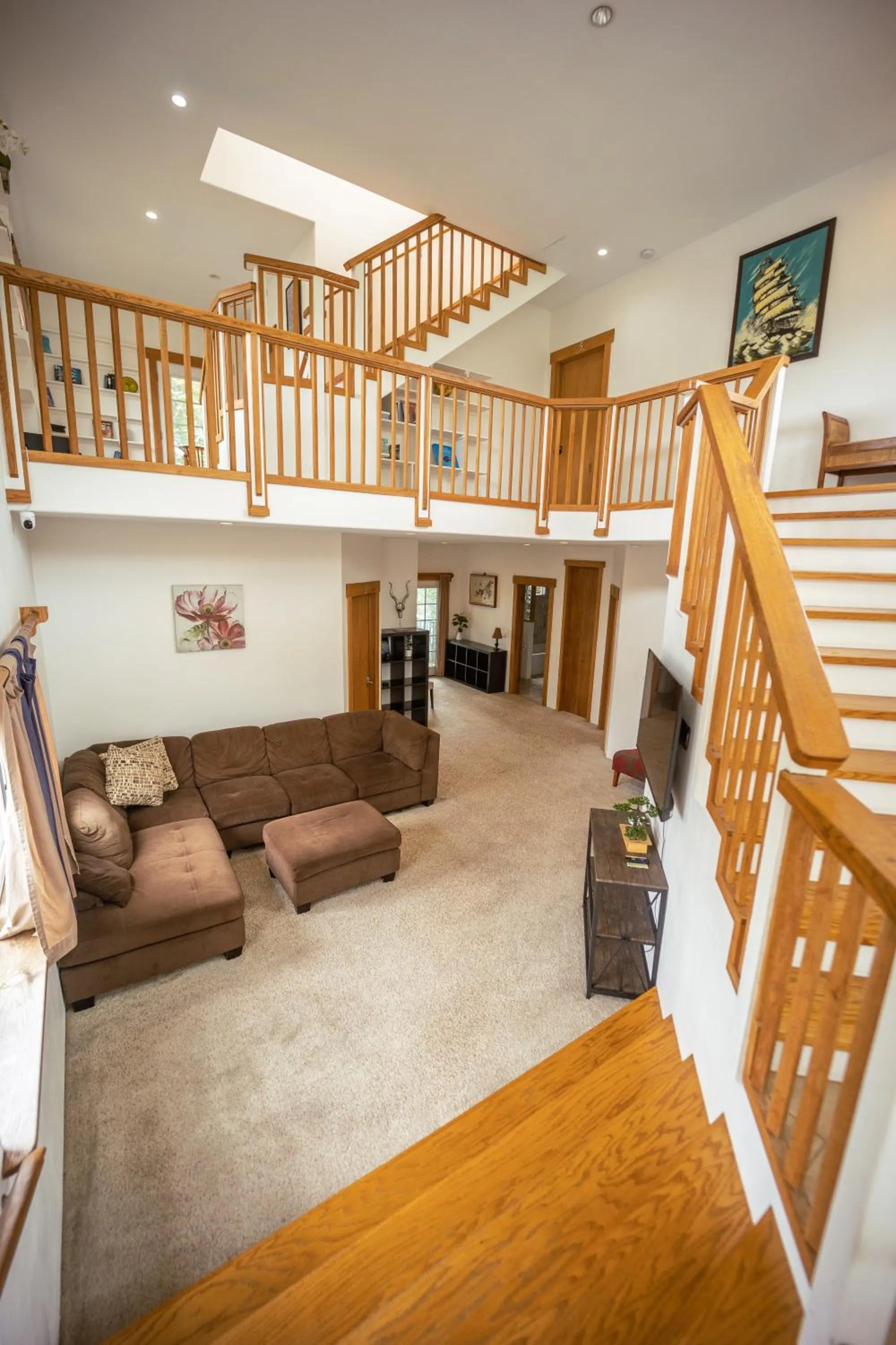 Living room in Hilo Vacation Rental