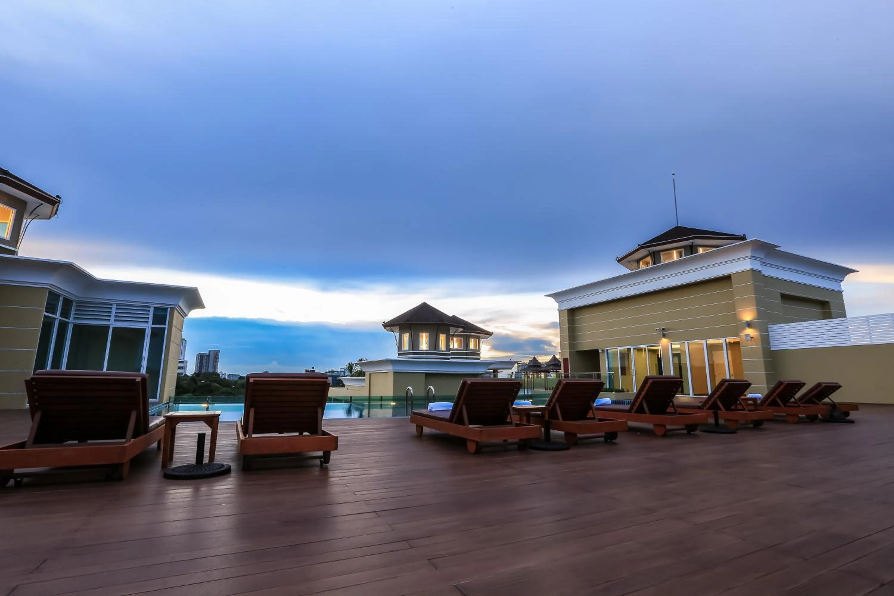 Natural landscape in Crystal Palace Luxury Hotel Pattaya