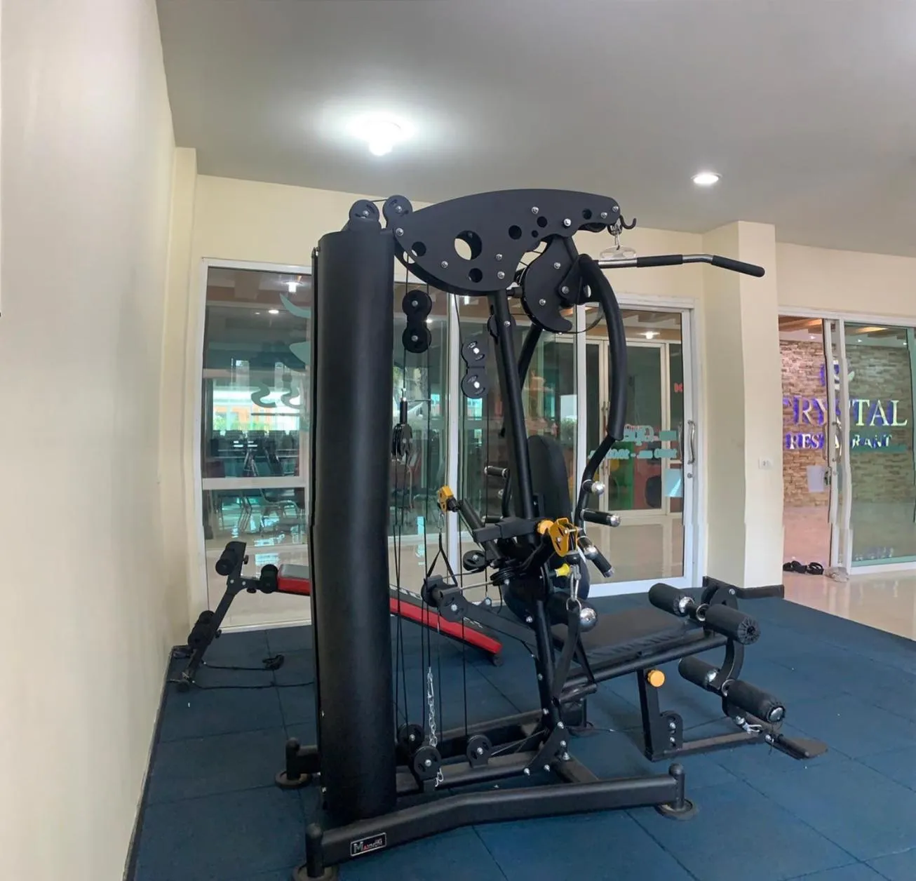 Fitness centre/facilities in Crystal Palace Luxury Hotel Pattaya