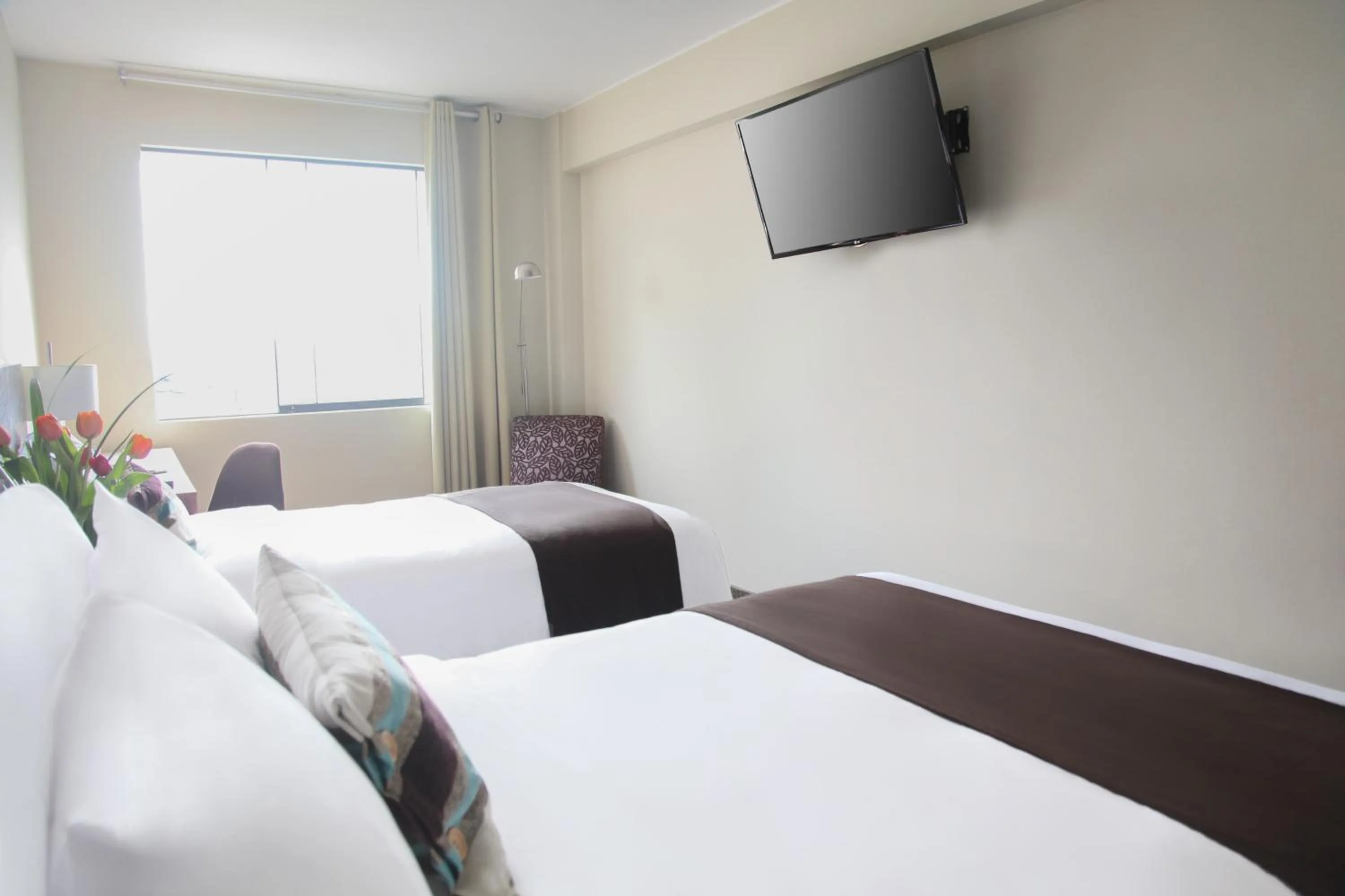 TV and multimedia, Bed in Hotel Rivera Inn