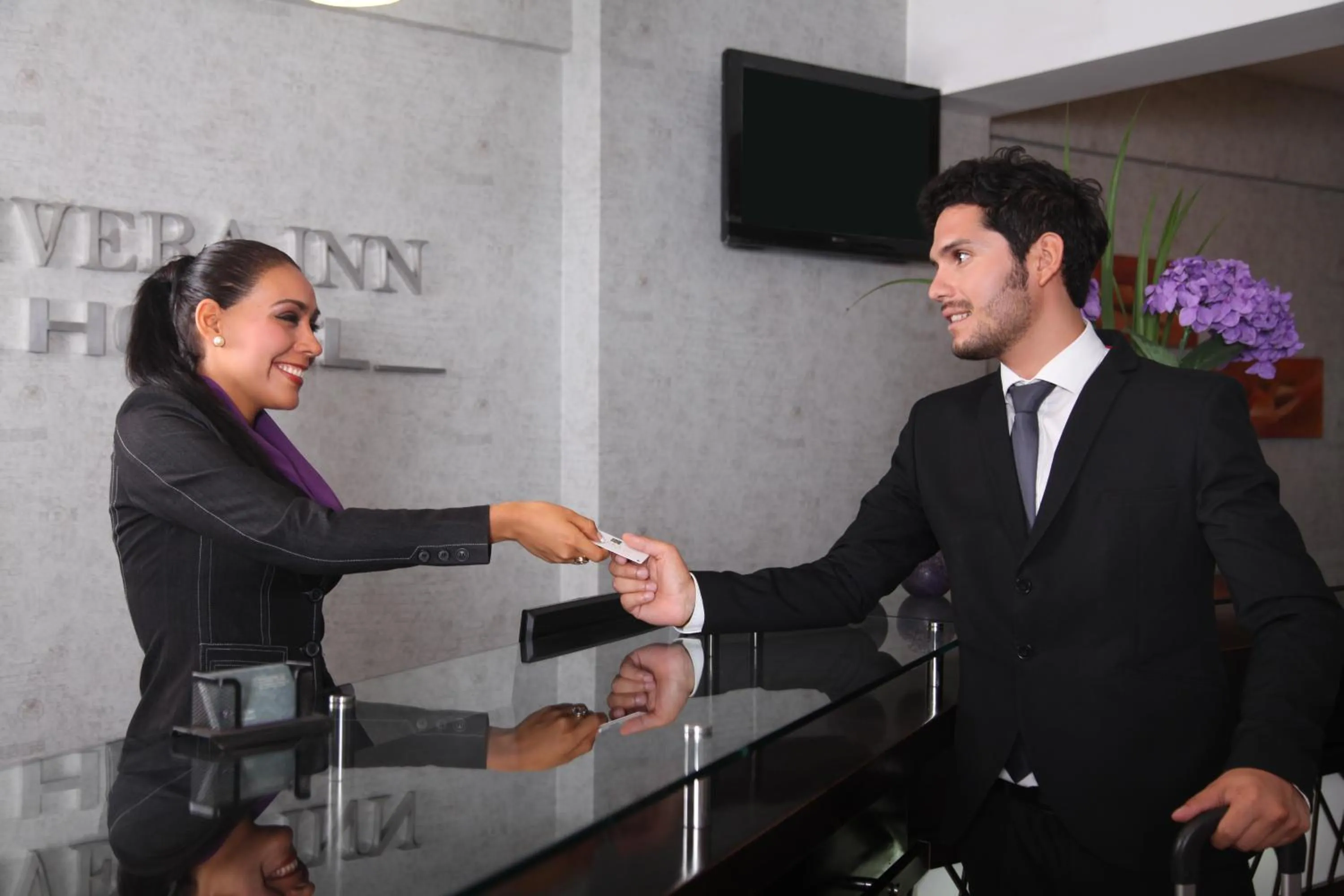 Lobby or reception in Hotel Rivera Inn