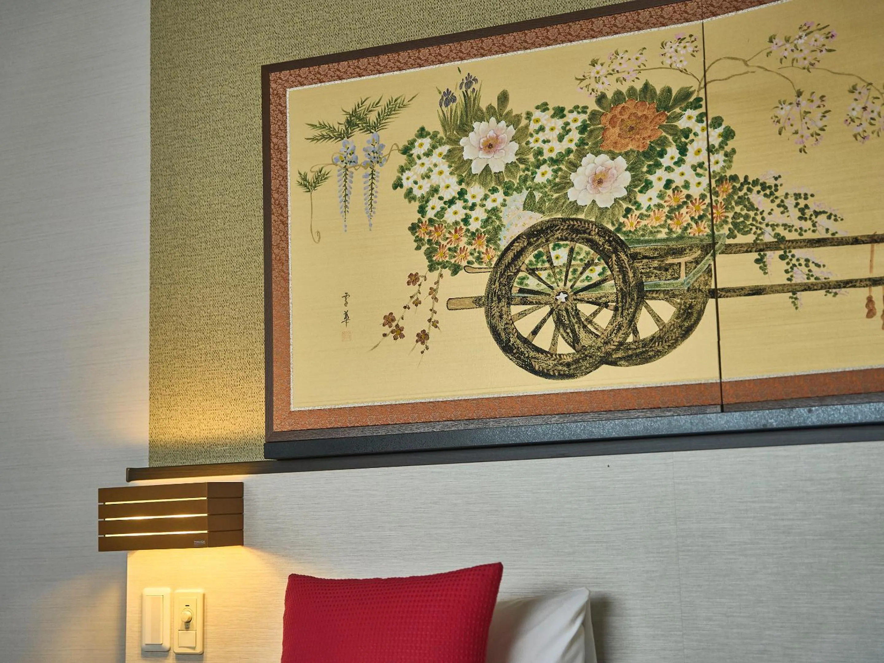 Decorative detail in Kyoto Inn Gion