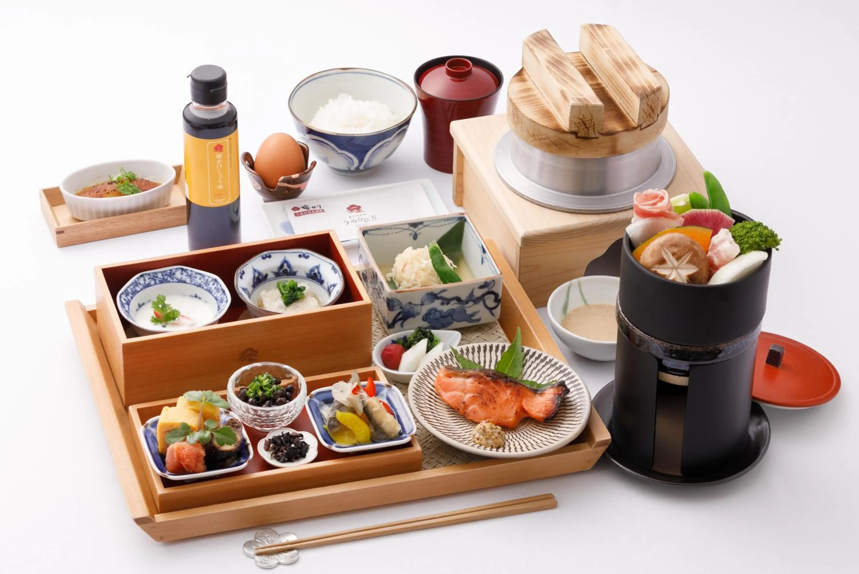 Breakfast in Okuhita Onsen Umehibiki