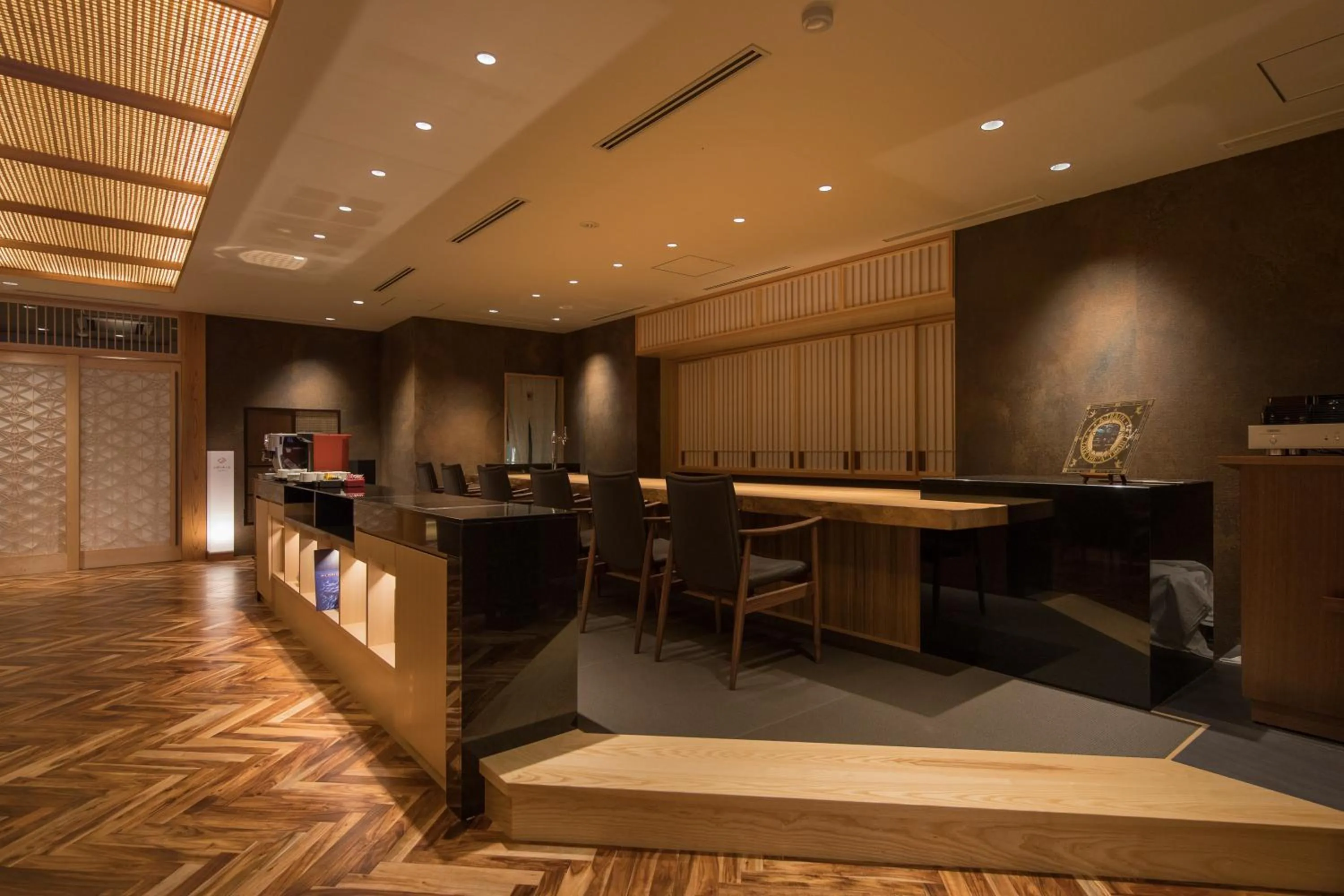 Lounge or bar in Okuhita Onsen Umehibiki