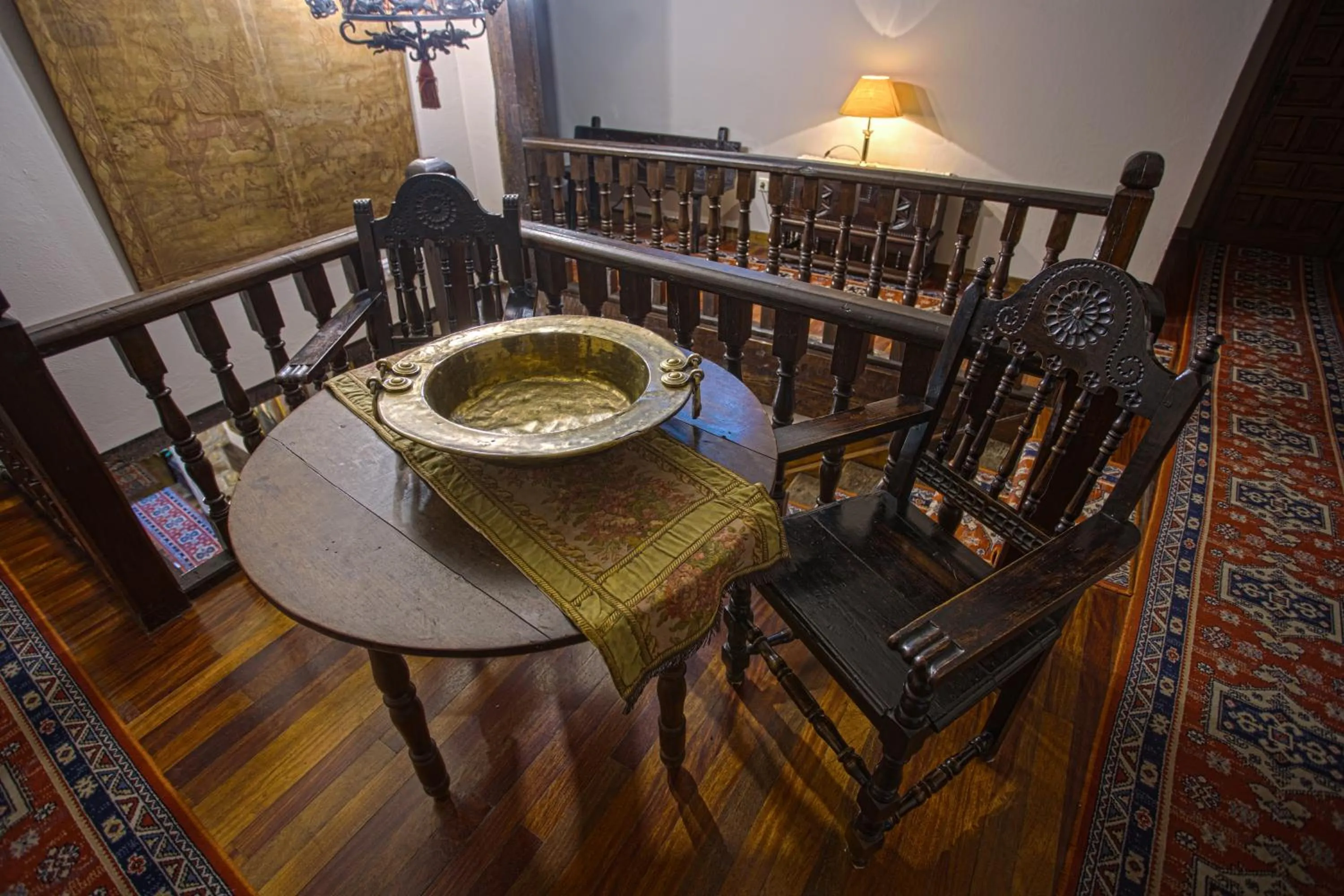 Seating area in Hotel Altamira