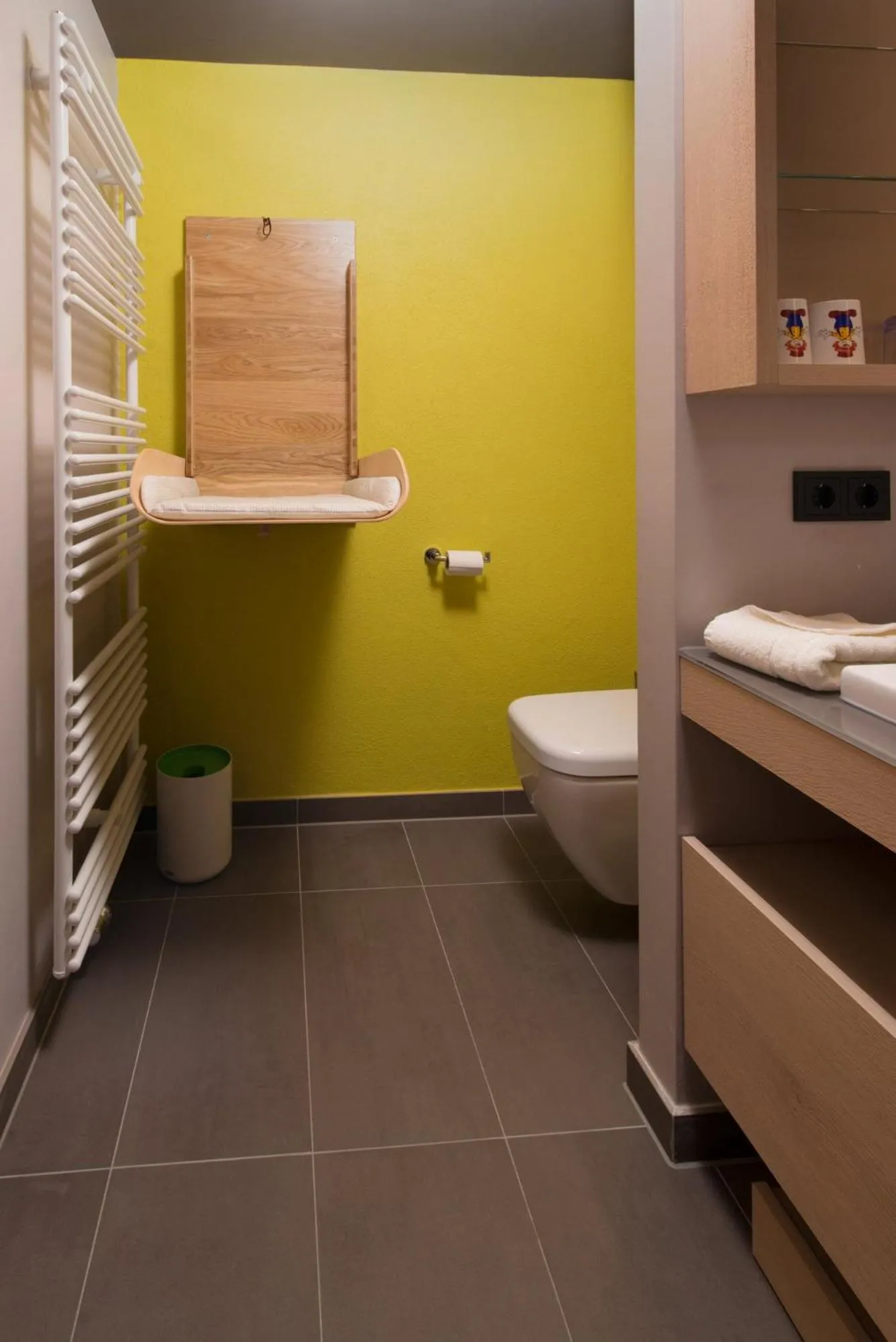 Toilet in Familotel Alphotel