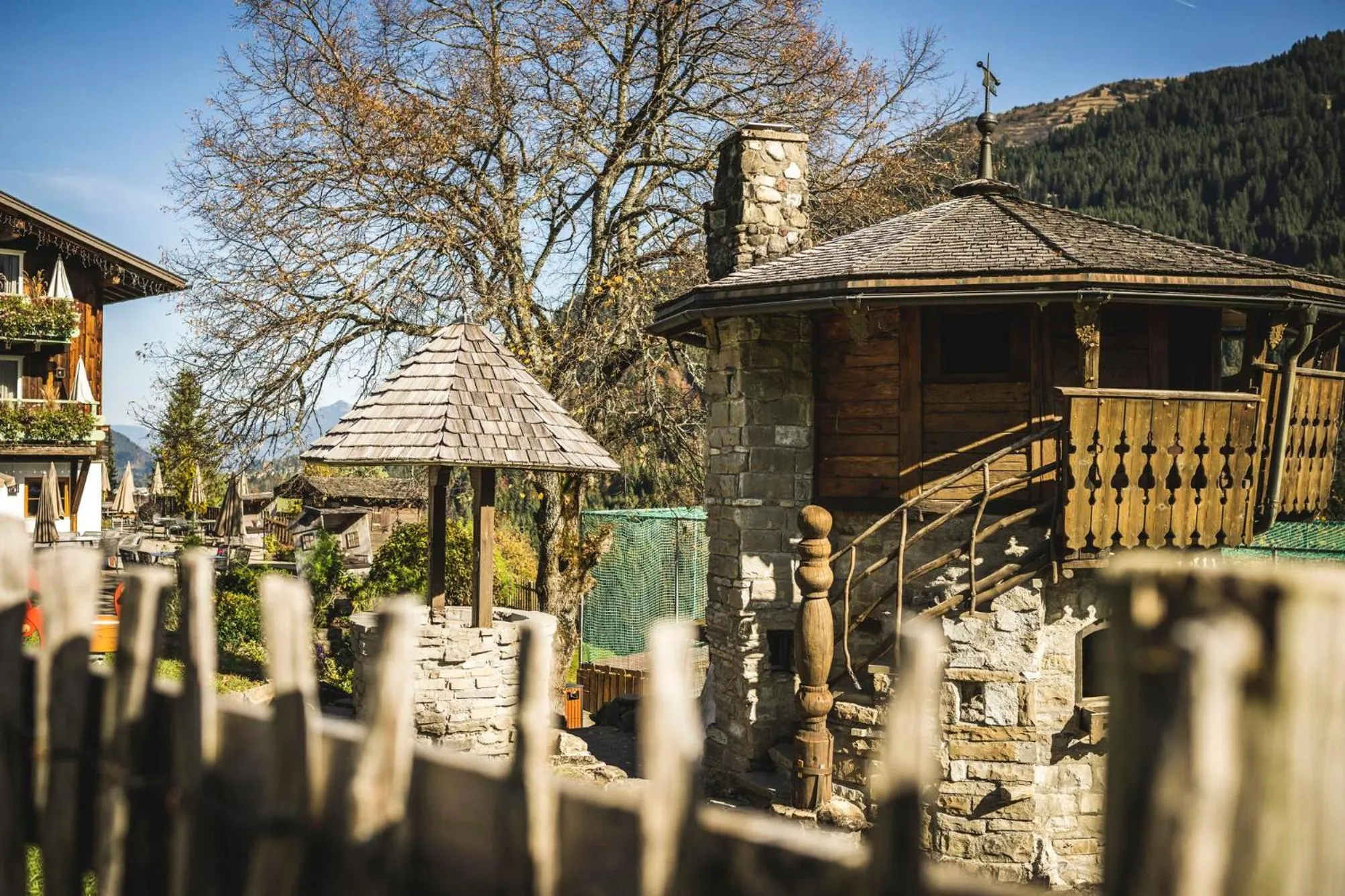 Property building in Familotel Alphotel