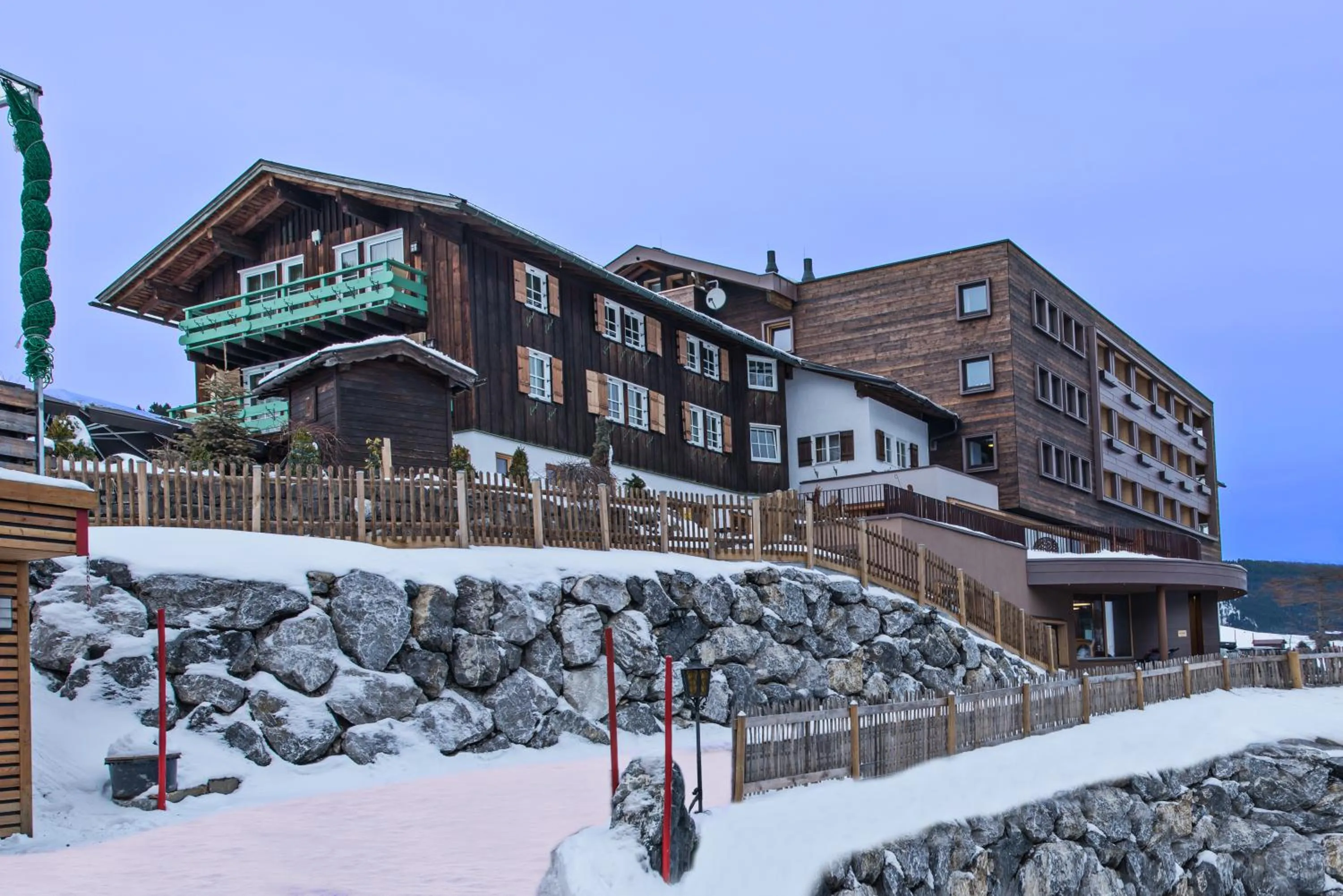 Property building in Familotel Alphotel