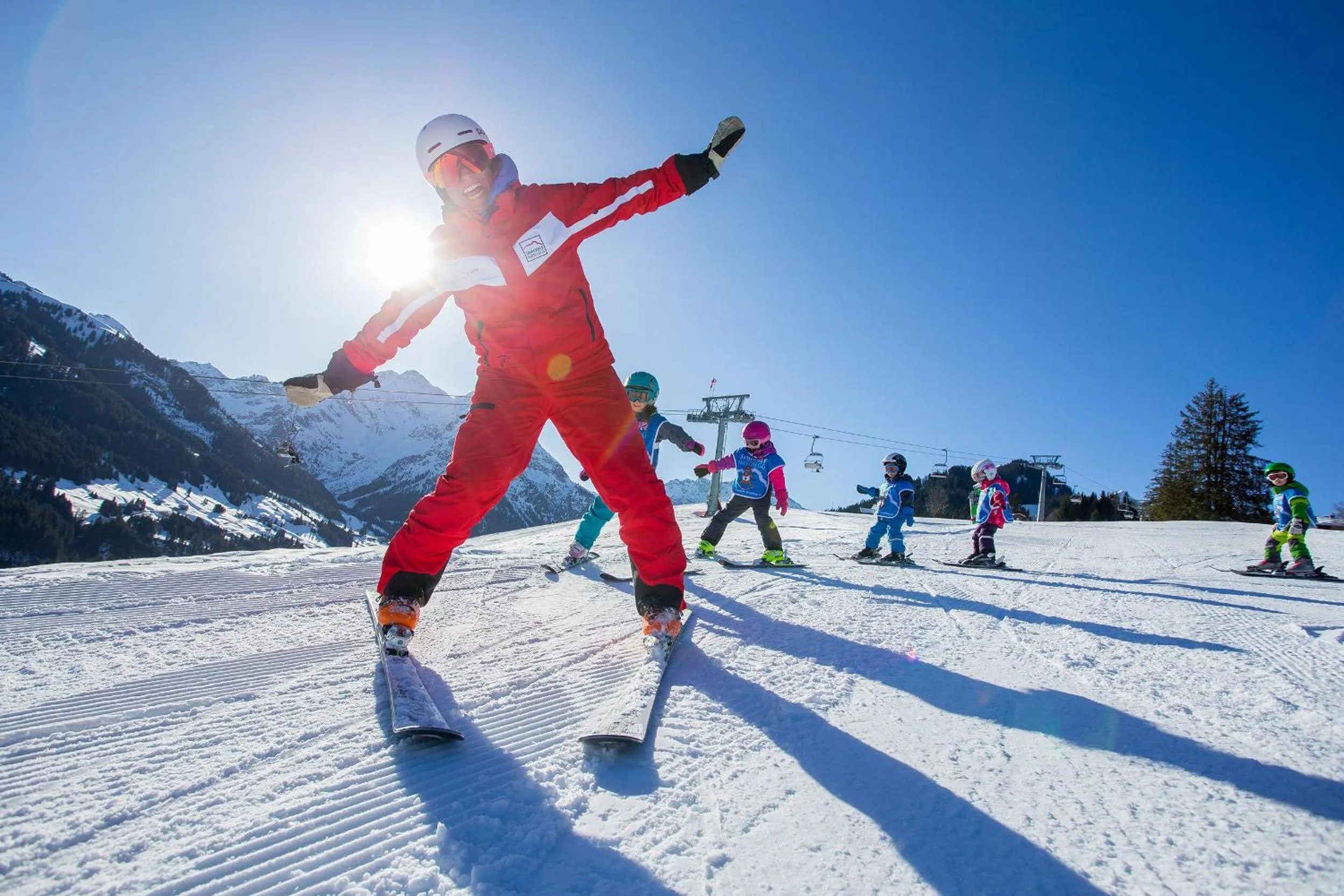 Ski School in Familotel Alphotel