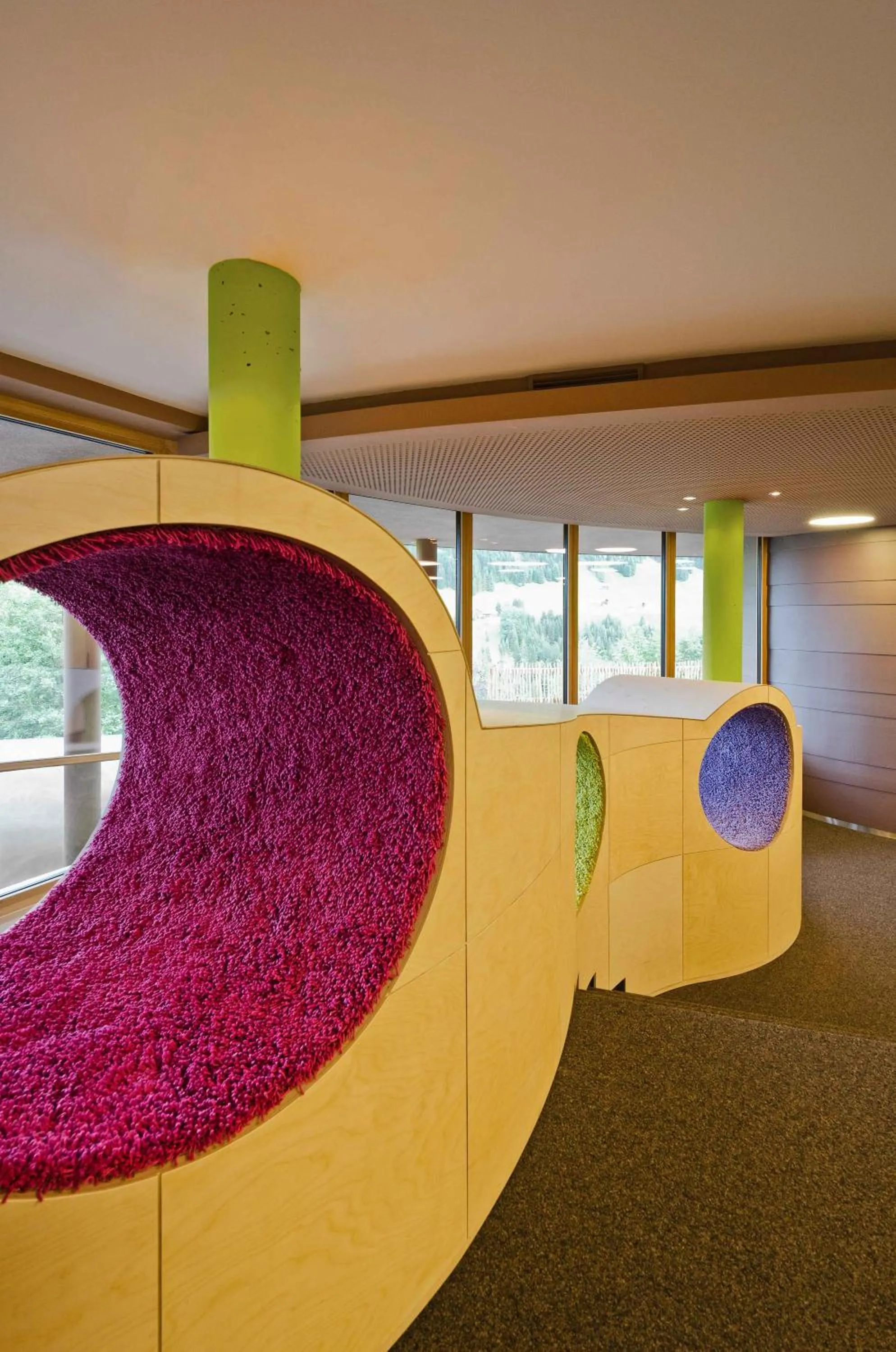 Lobby or reception in Familotel Alphotel