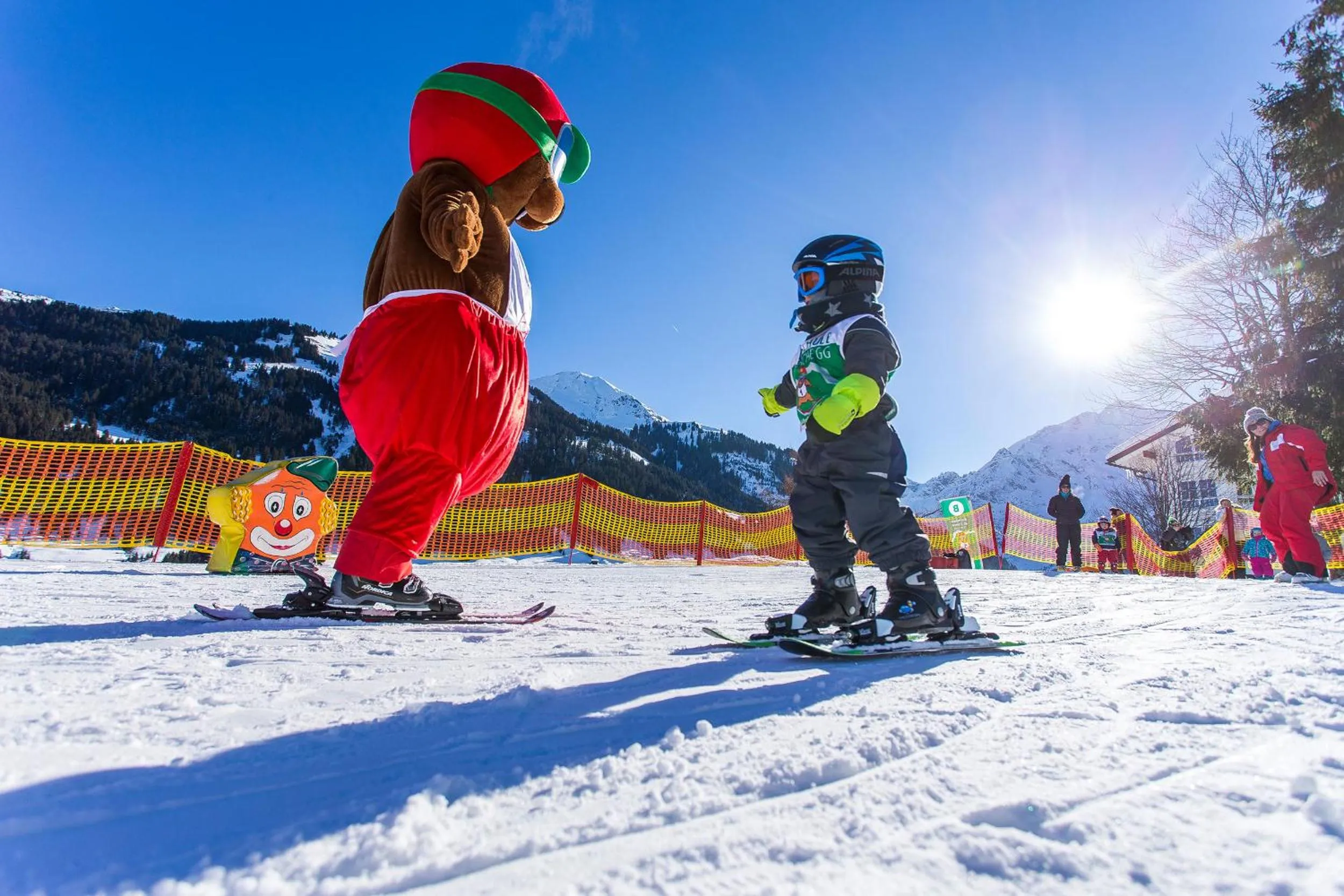 Ski School in Familotel Alphotel