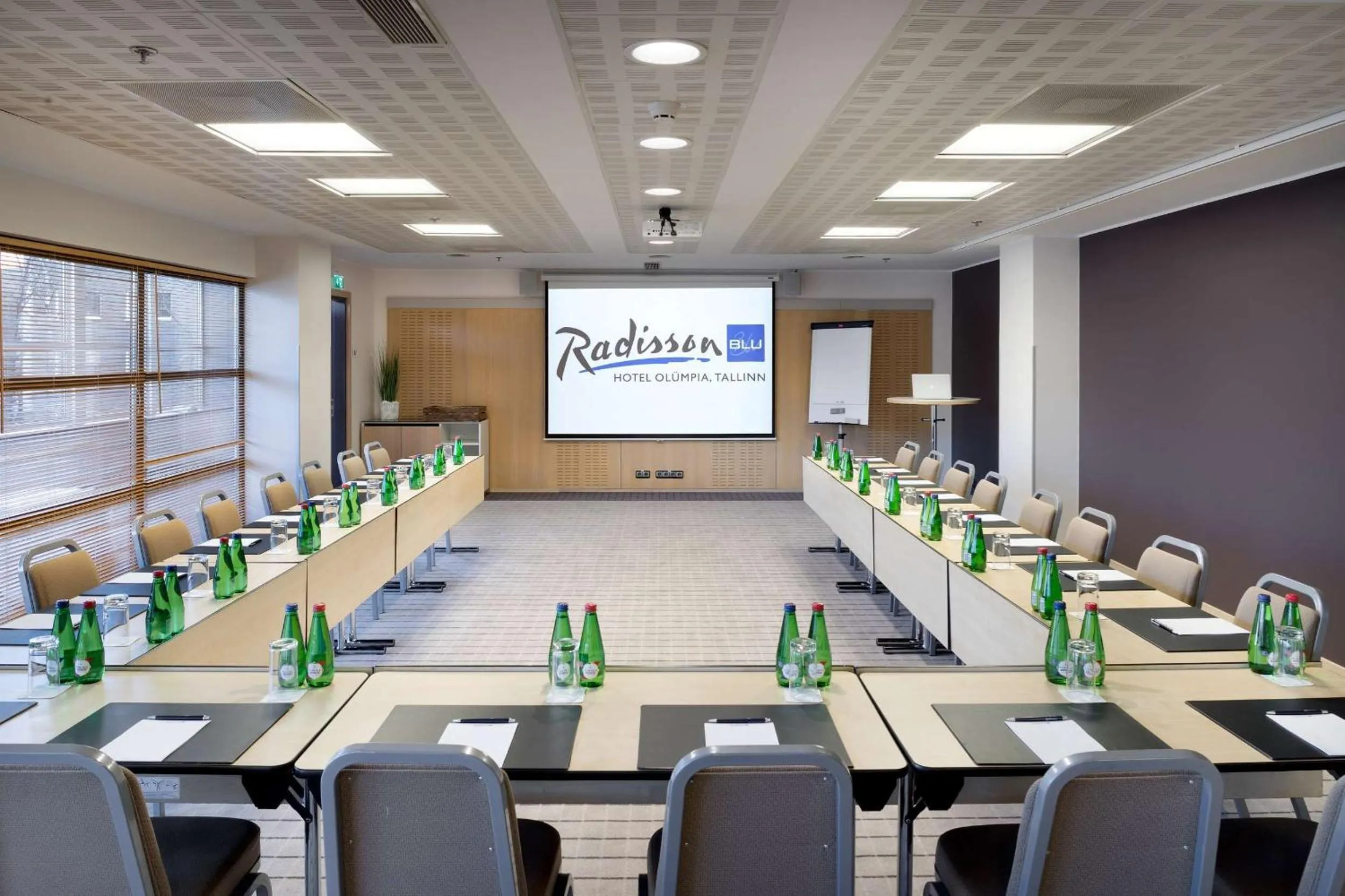 On site in Radisson Blu Hotel Olümpia