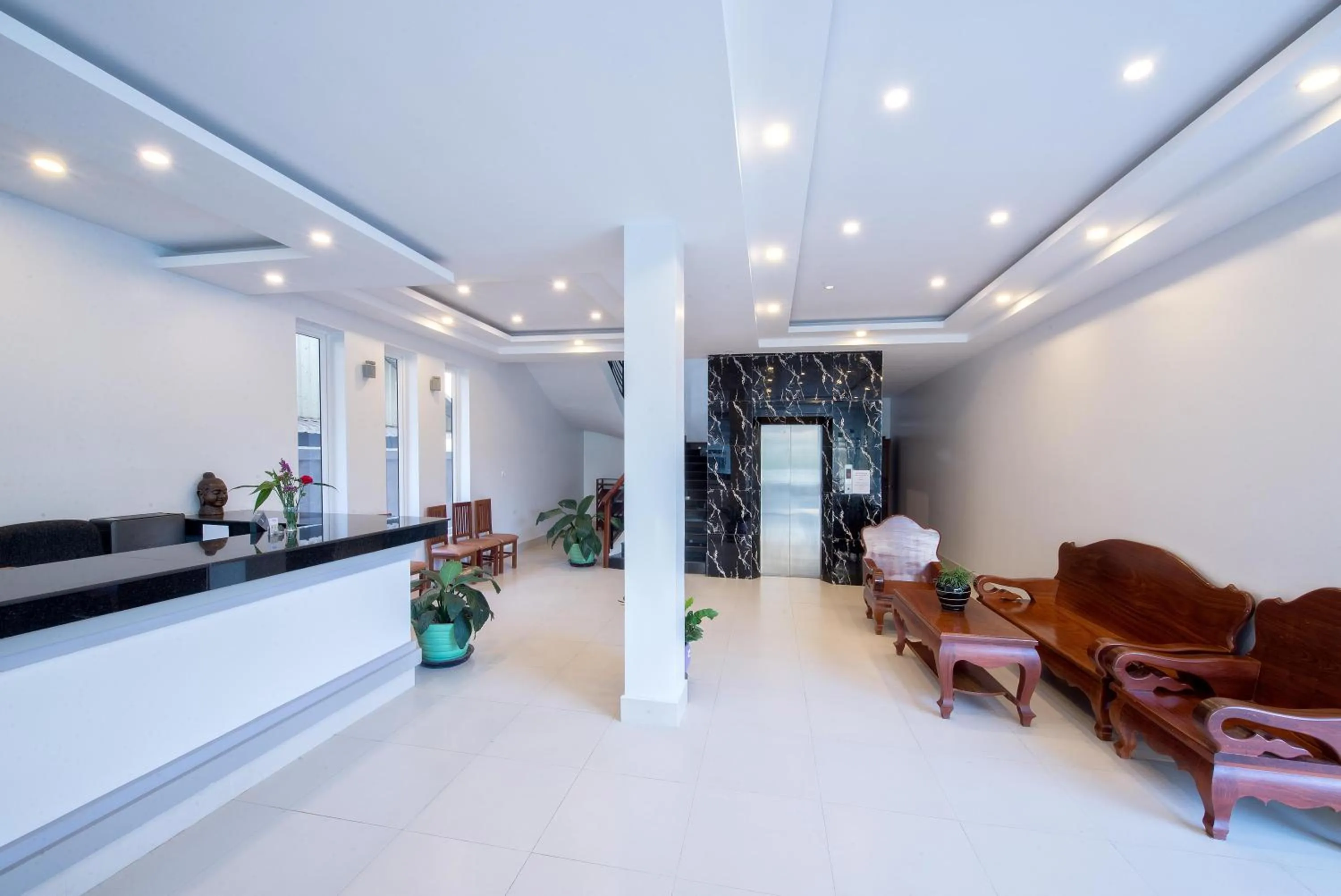 Lobby or reception in Golden Citadel Hotel Siem Reap