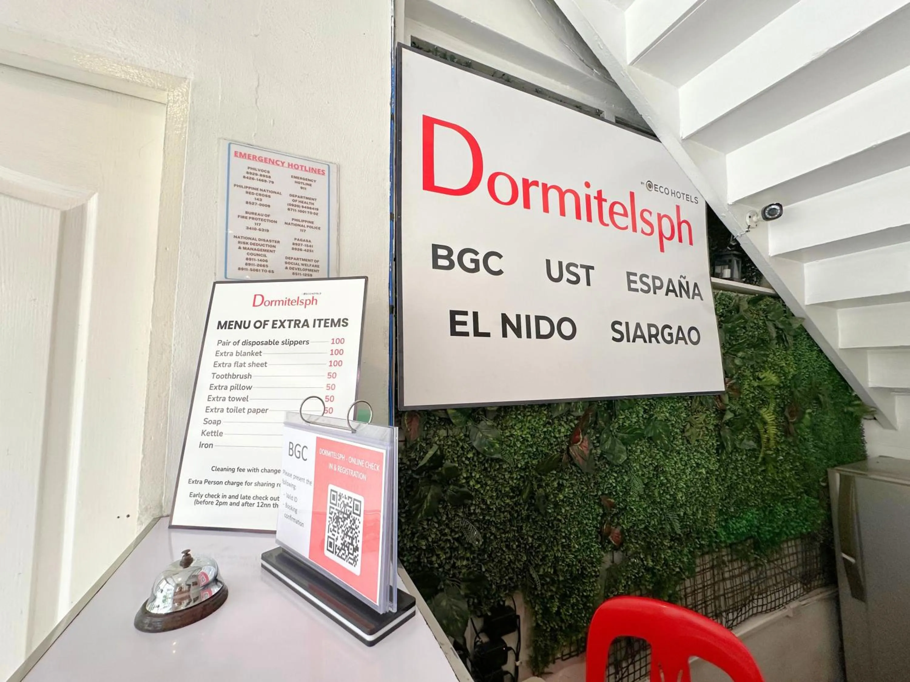 Facade/entrance in Dormitelsph BGC