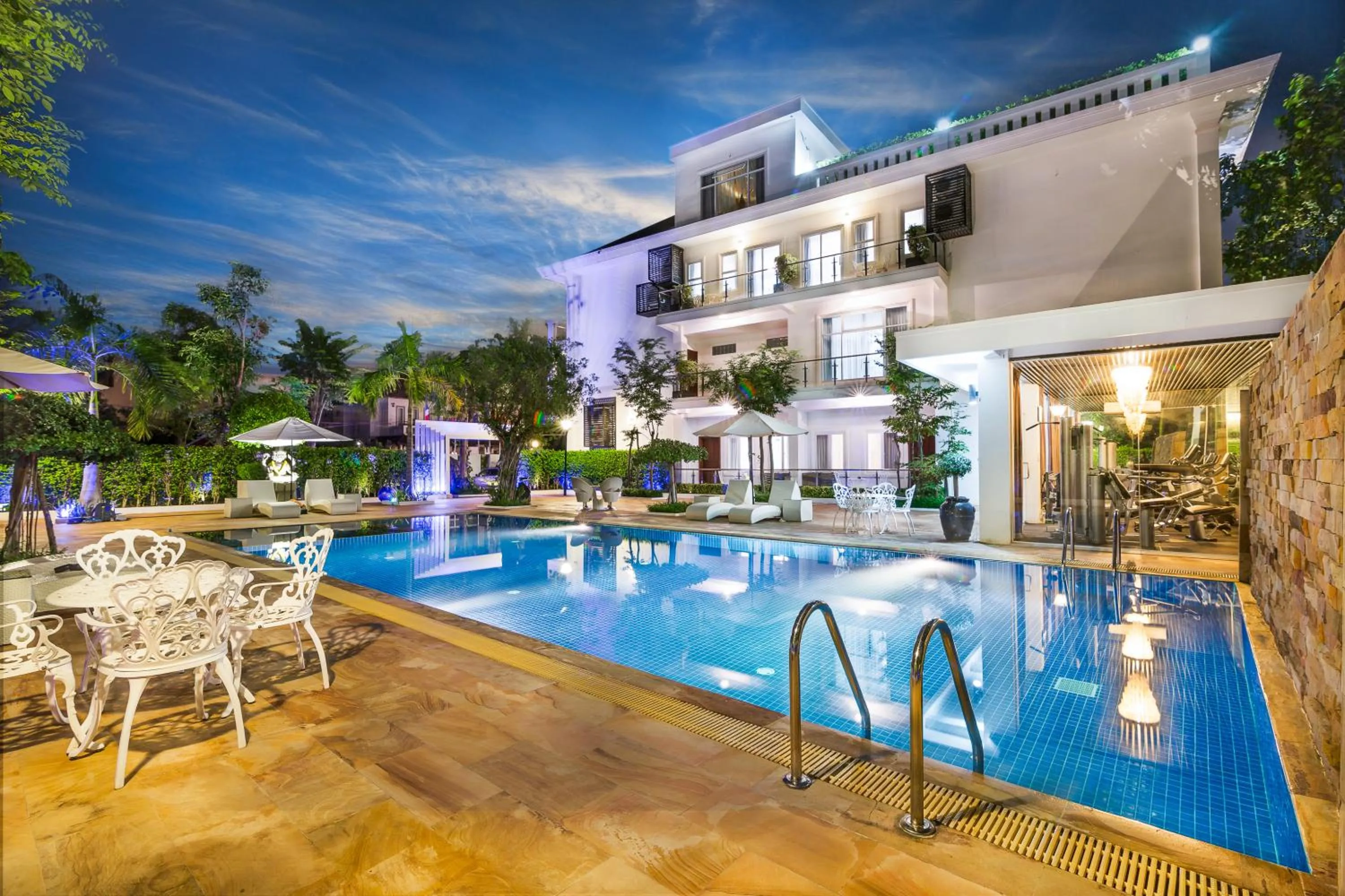 Swimming pool in KT Apartment