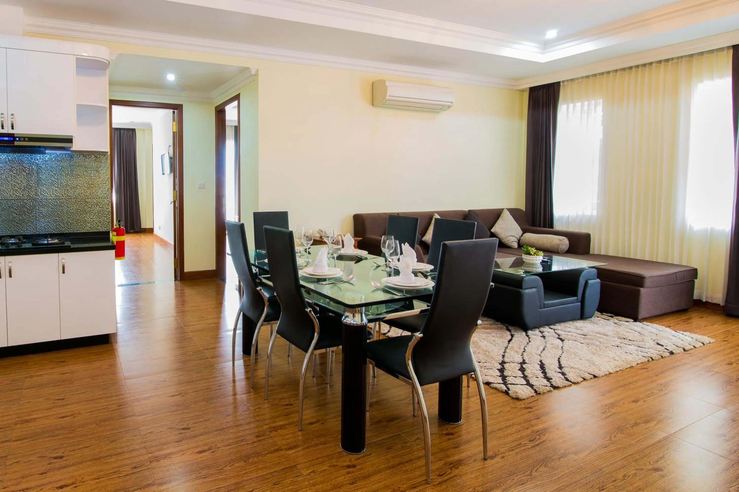 Living room in KT Apartment